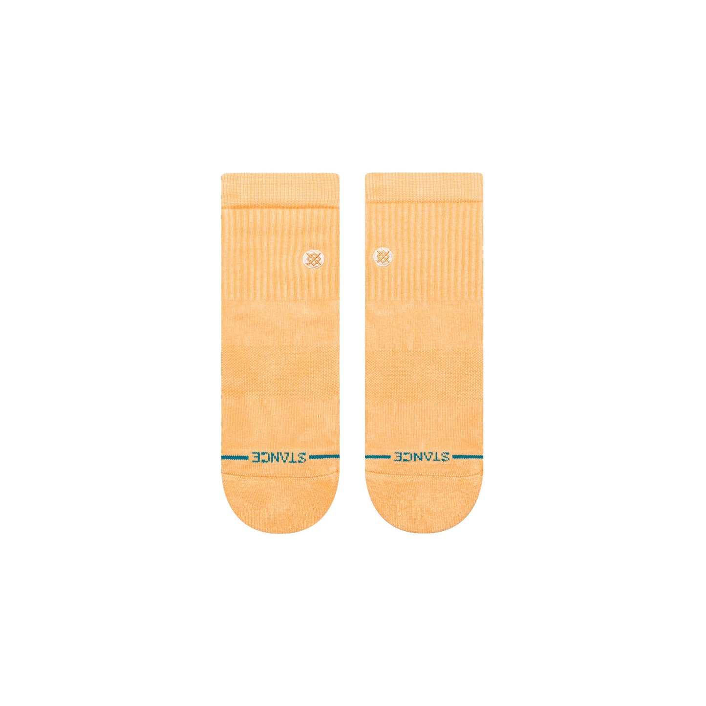 Stance Icon Washed Quarter Sock Peach