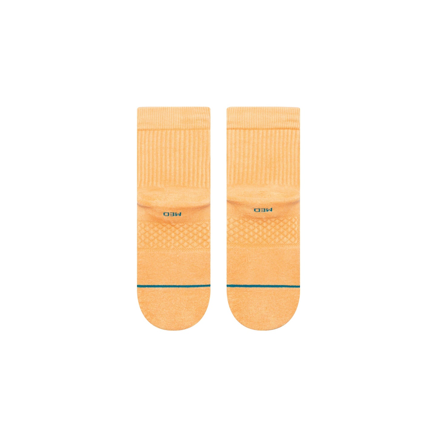 Stance Icon Washed Quarter Sock Peach