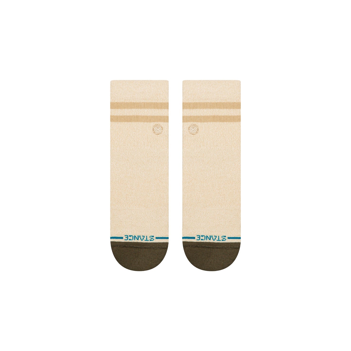 MARLED STRIPE QUARTER SOCK