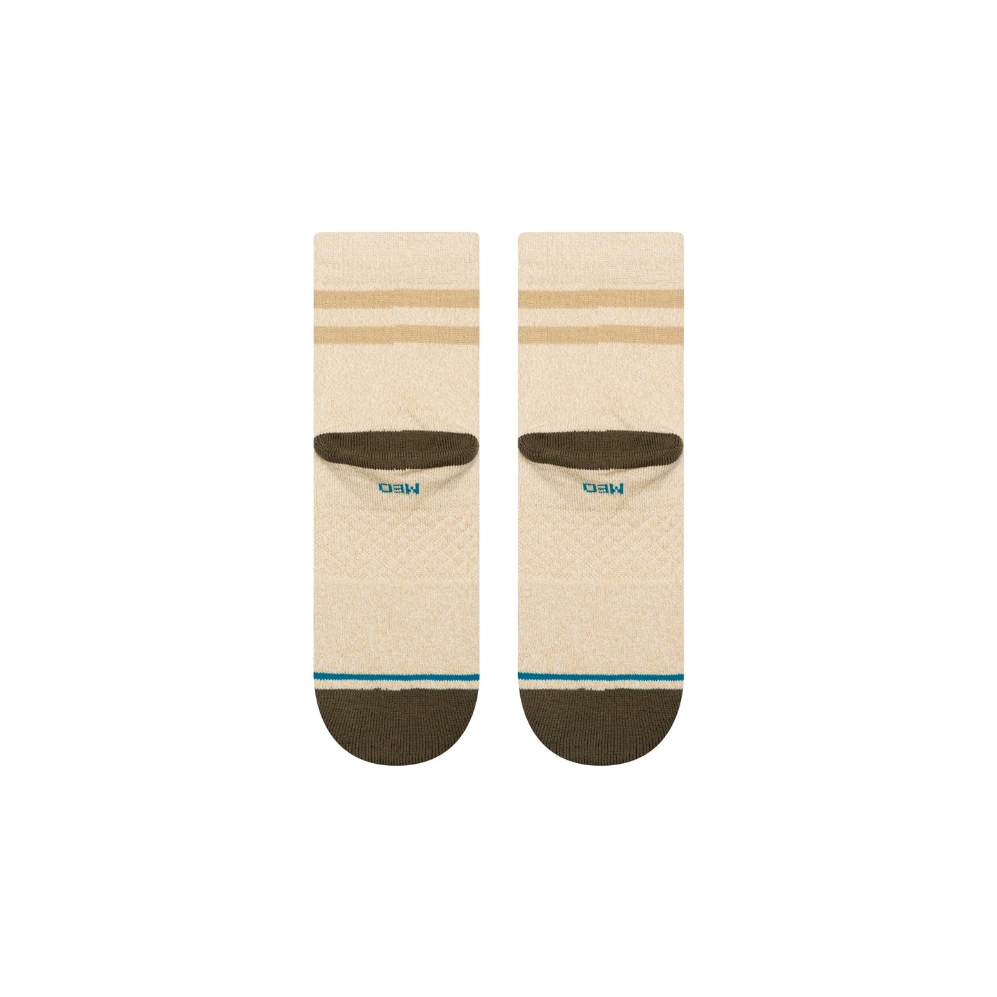 MARLED STRIPE QUARTER SOCK