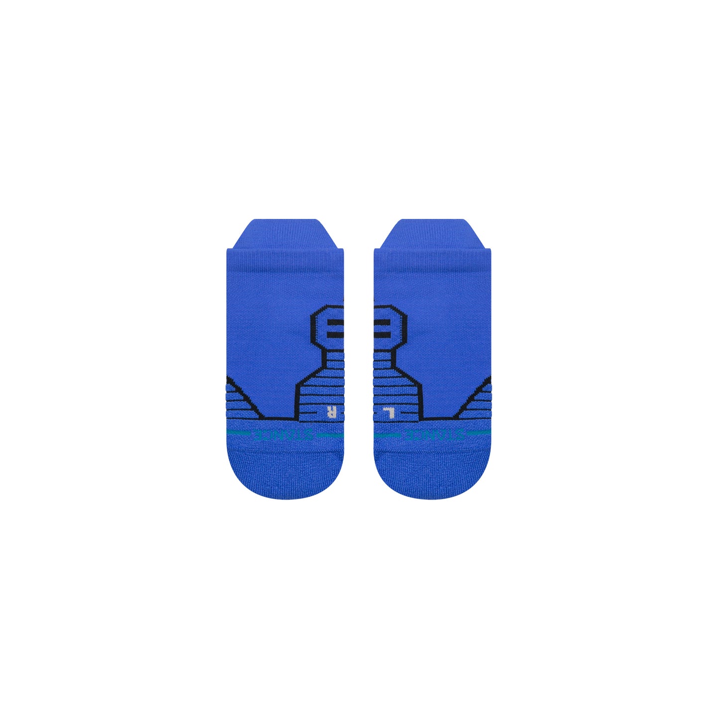 Stance Variegated Tab Sock Cobalt Blue