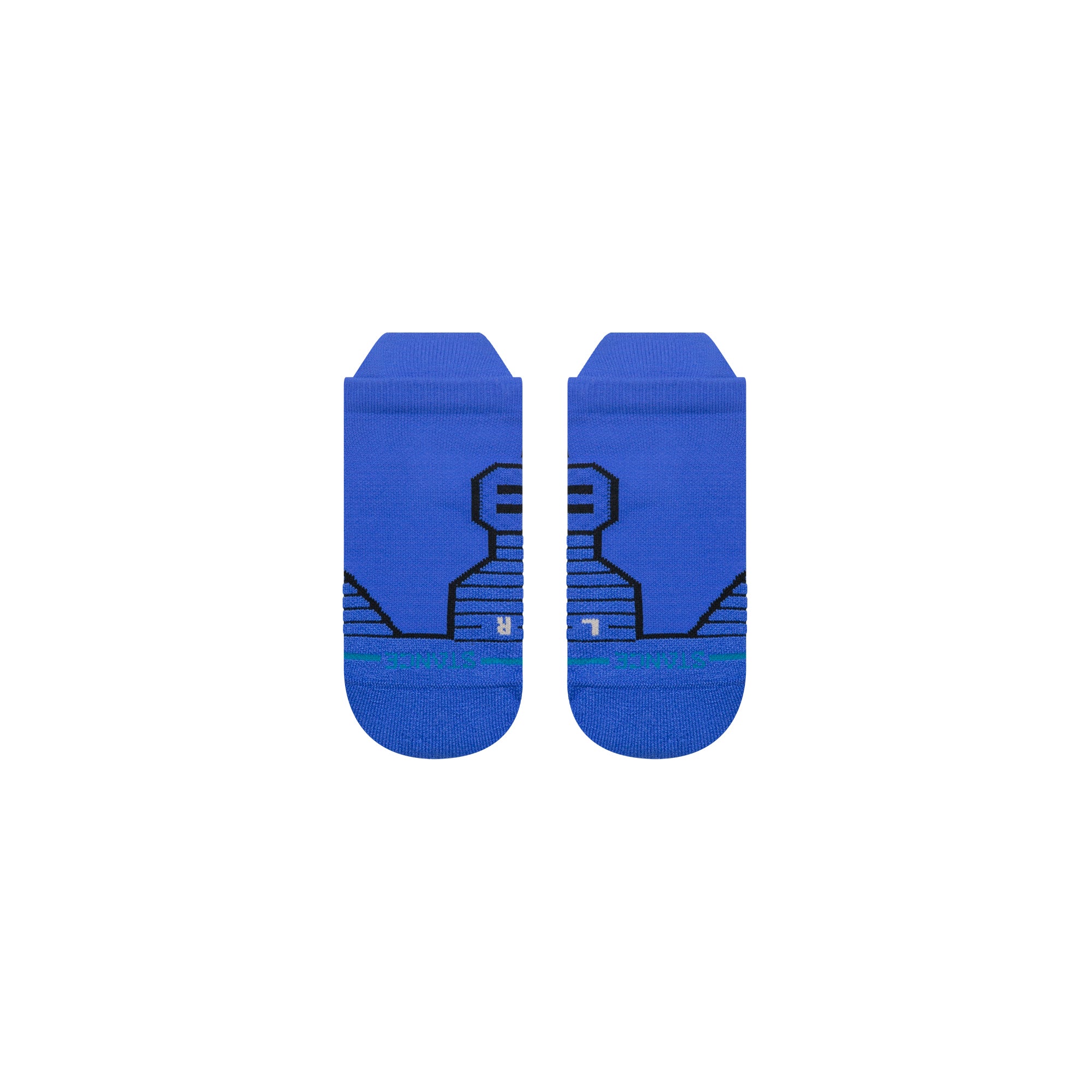 Stance Variegated Tab Sock Cobalt Blue
