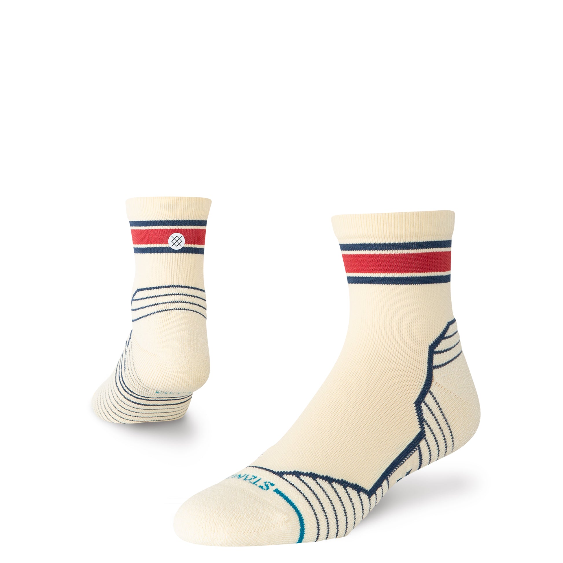Stance Boyd Golf Mid Quarter Sock Canvas