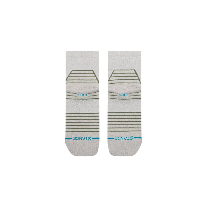 Stance Heather Hike Quarter Sock Heather Grey