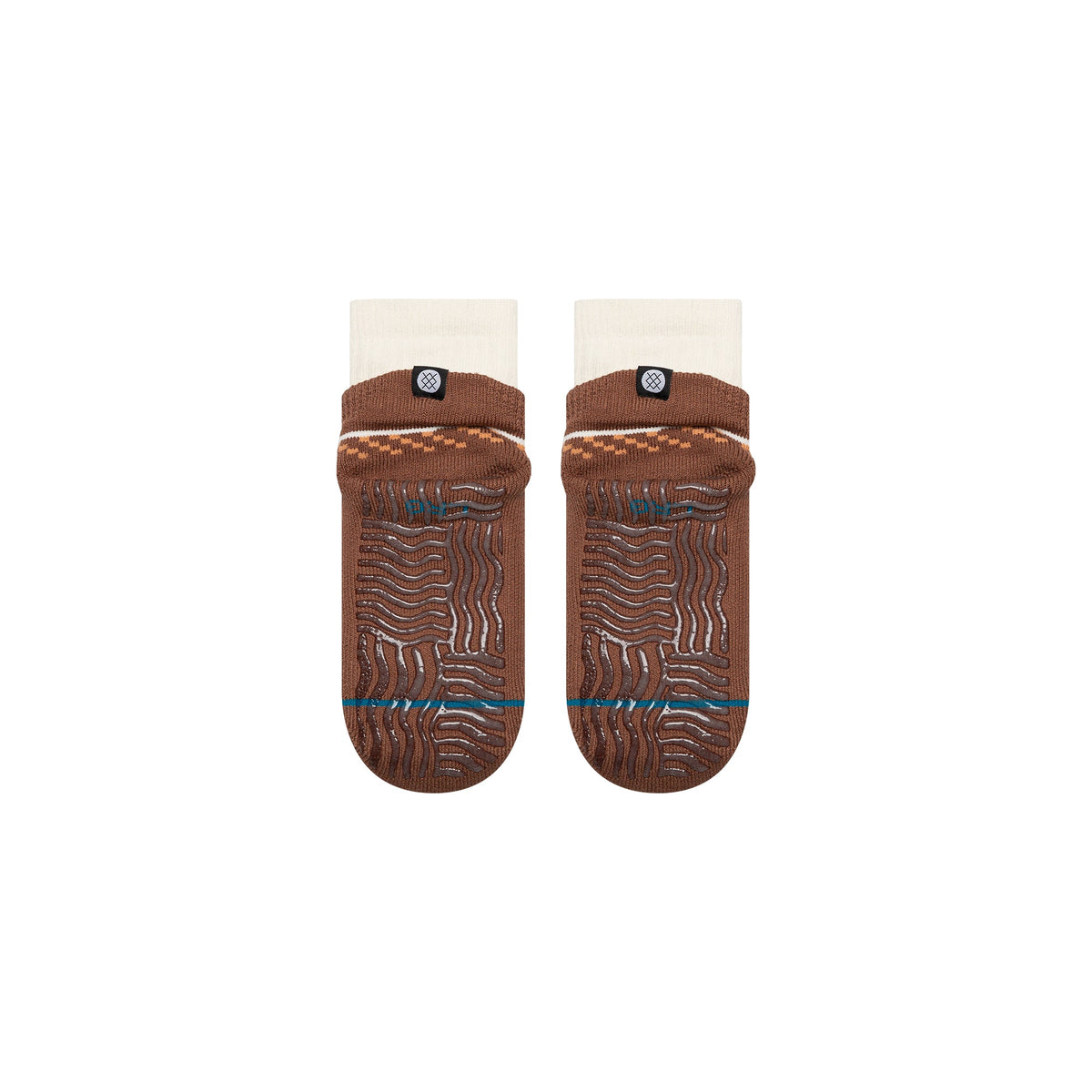 Stance | Chestnut Cotton Slipper Sock Acorn