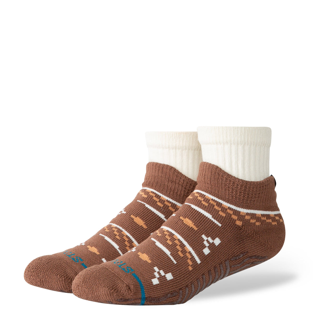 Stance | Chestnut Cotton Slipper Sock Acorn