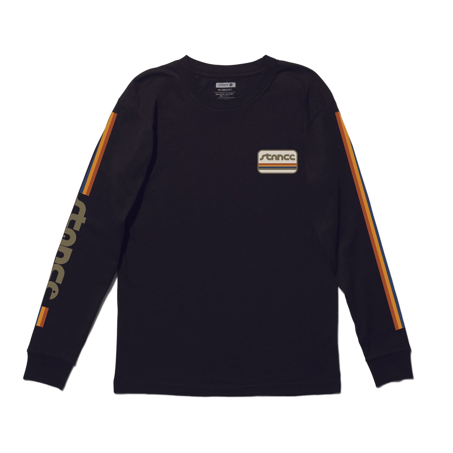 Stance Camino Long Sleeve T-Shirt Black |model