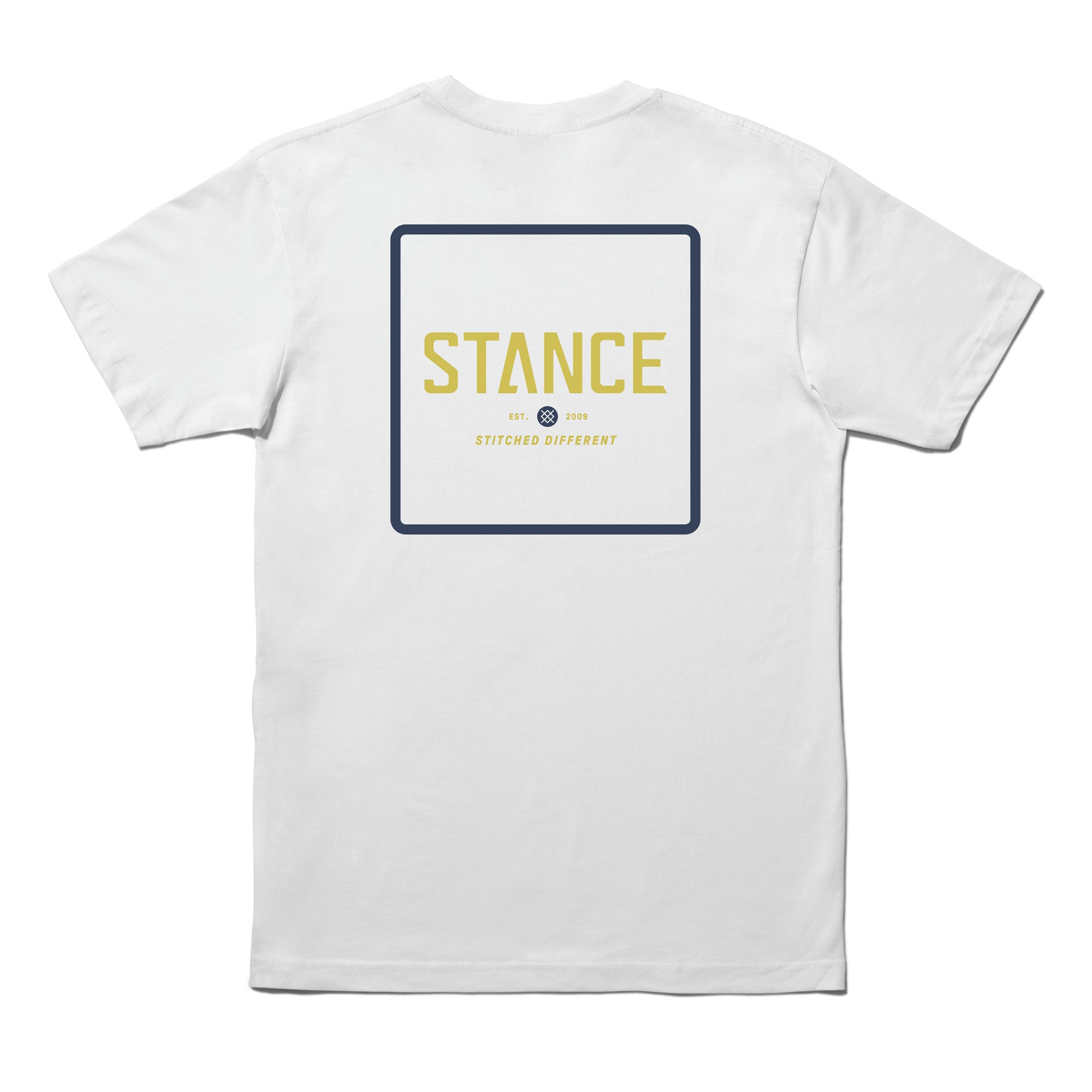 Stance Boxed T Shirt White