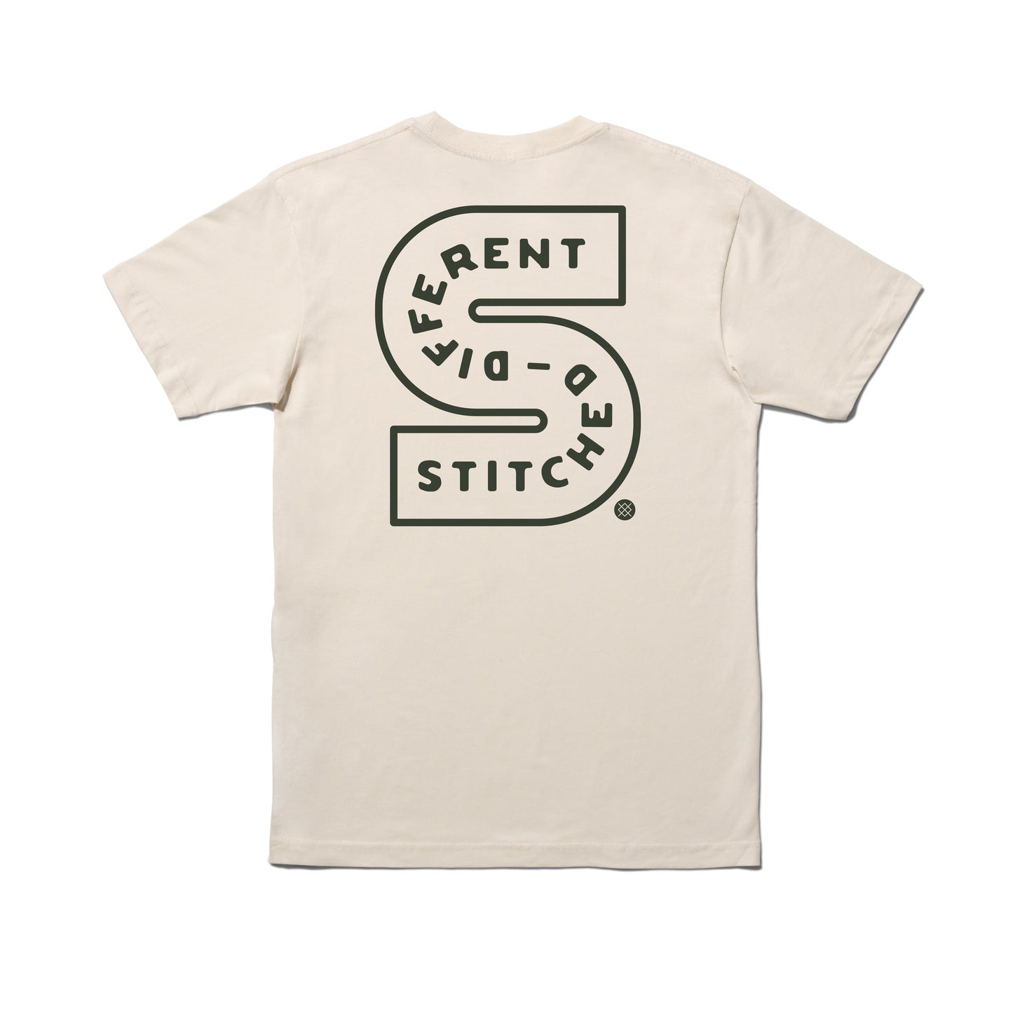 Stance Big S T-Shirt Vintage White