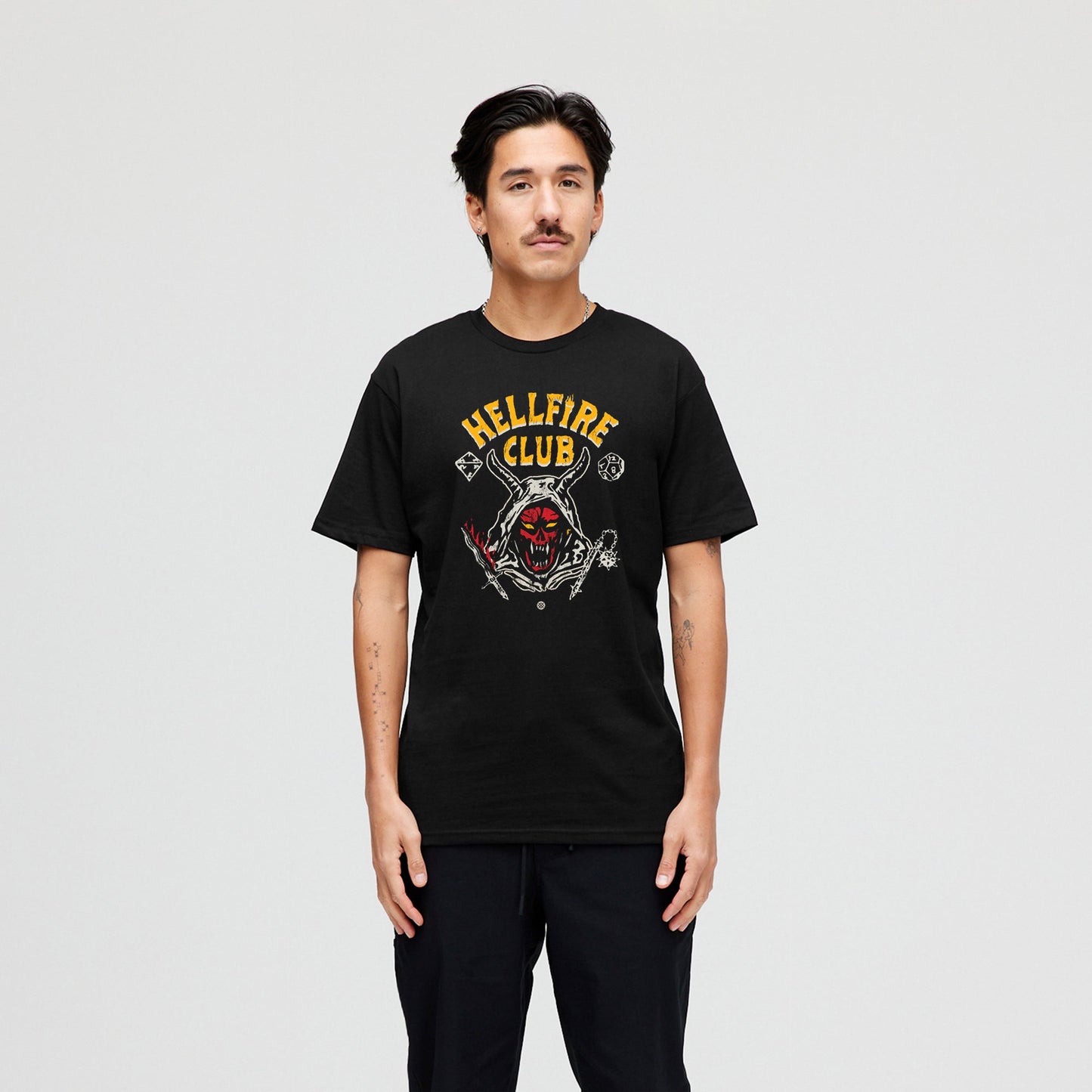 Stance Hellfire T-Shirt Black |model