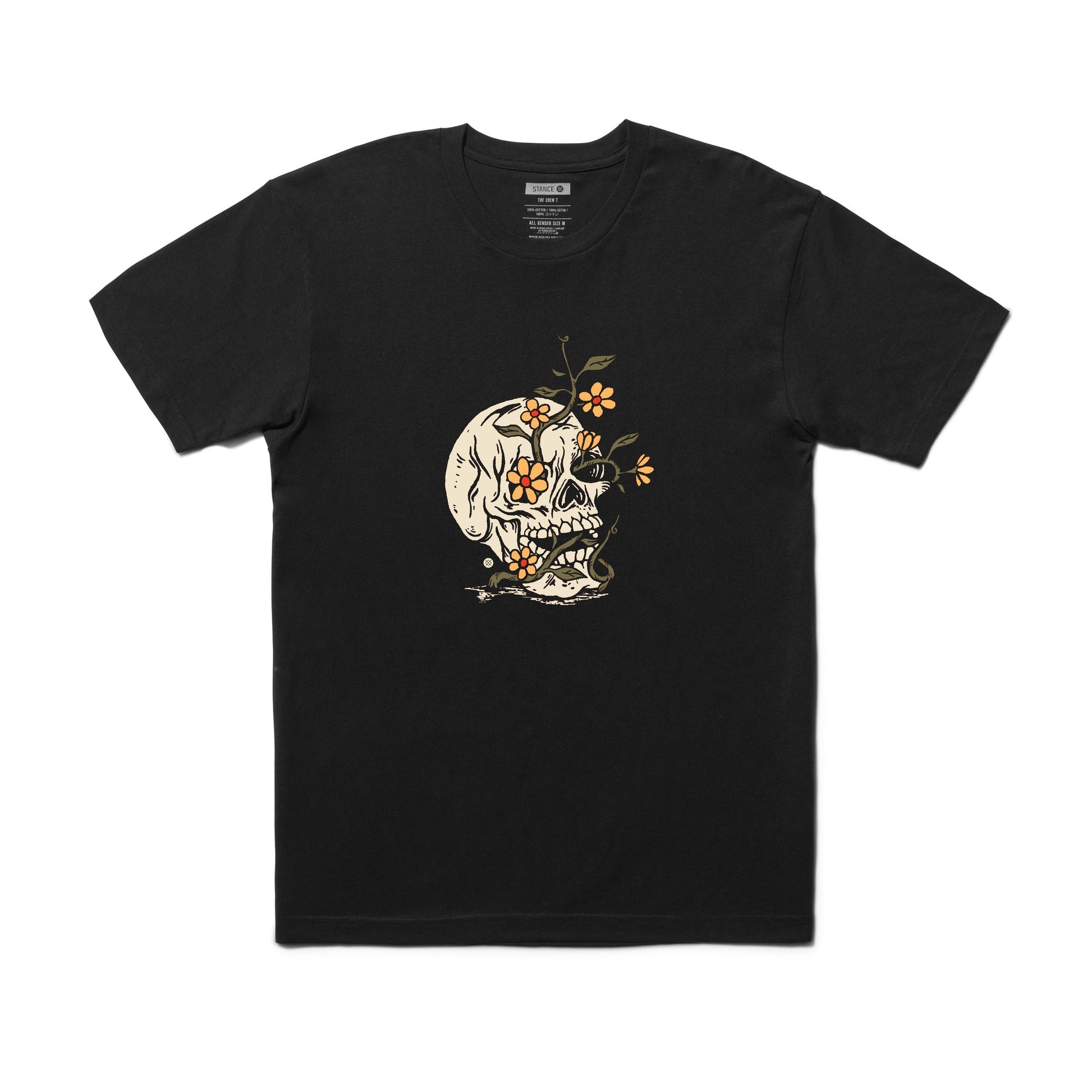 Stance Keep Growing T-Shirt Black