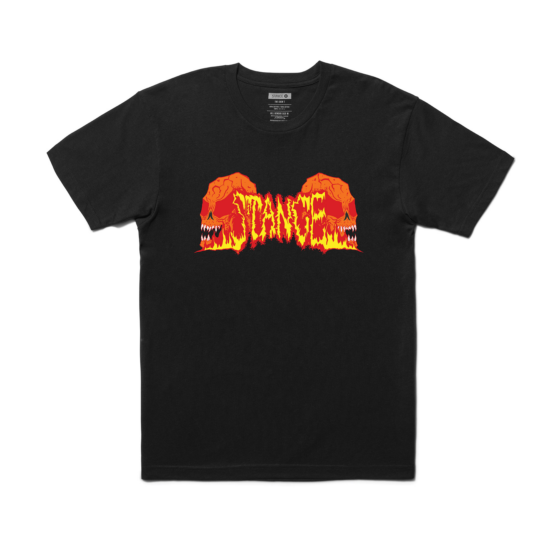 Stance Neckface T-Shirt Black