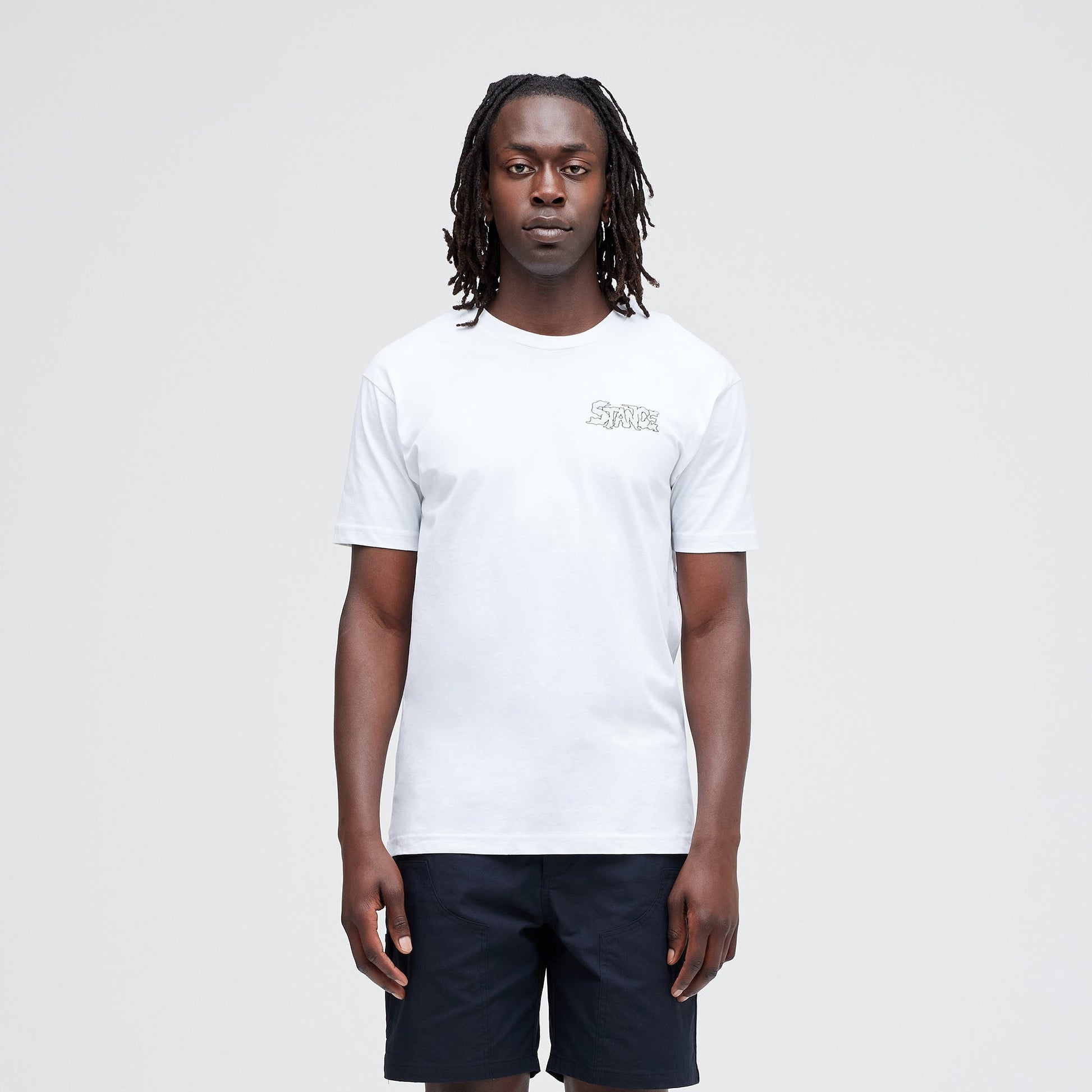 Stance Ozone T-Shirt White |model