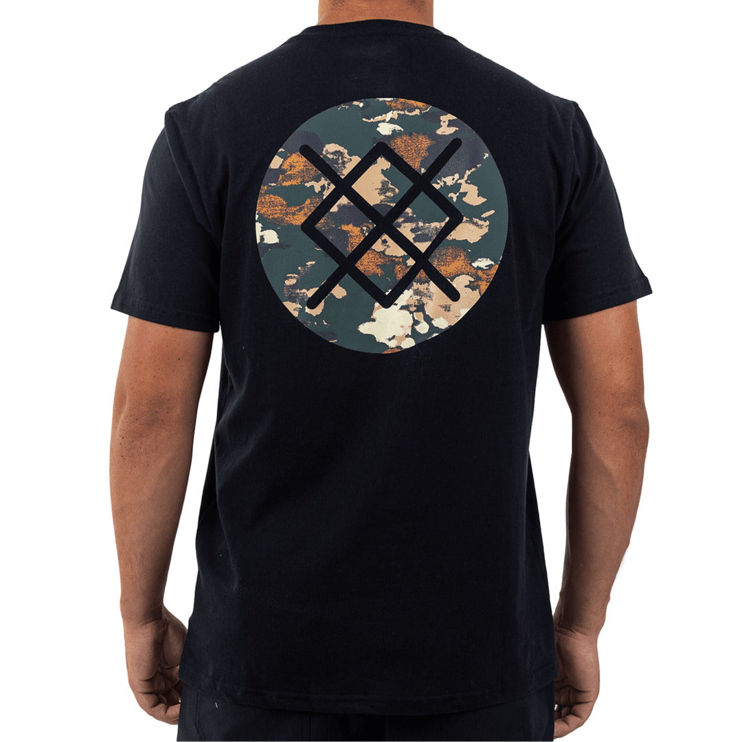 Stance Badge T-Shirt Black |model