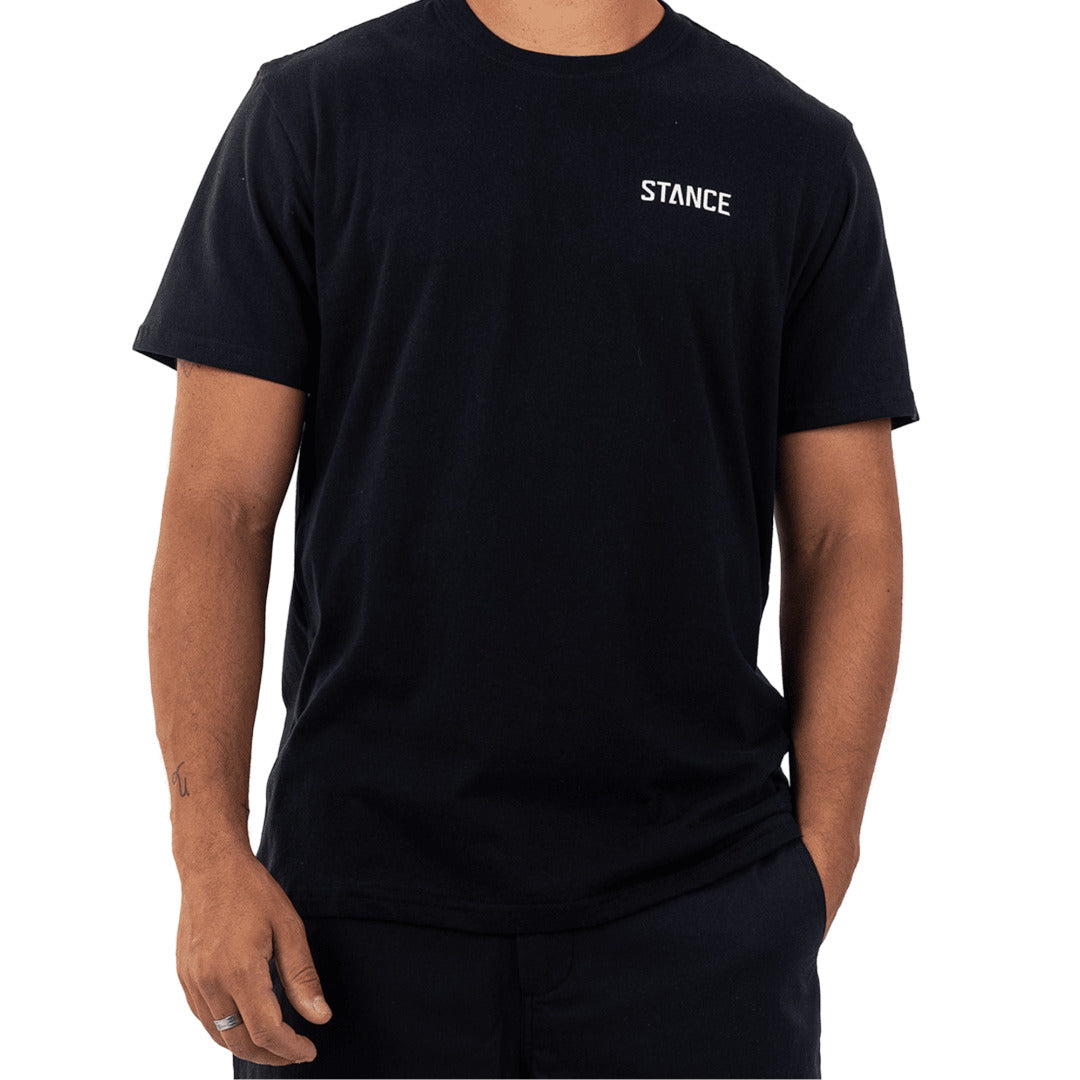 Stance Badge T-Shirt Black |model