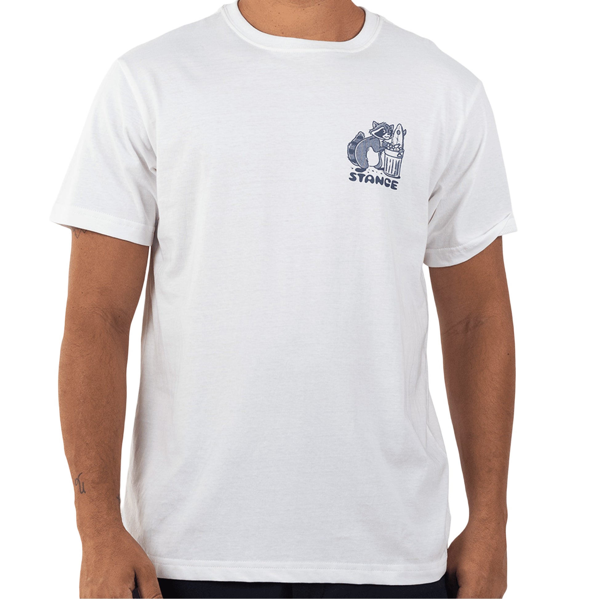 Stance Trash To Treasure T-Shirt White |model