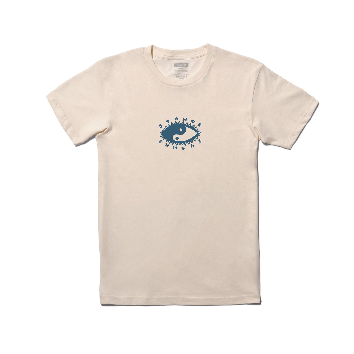 Stance Blinds Eye T-Shirt Vintage White 