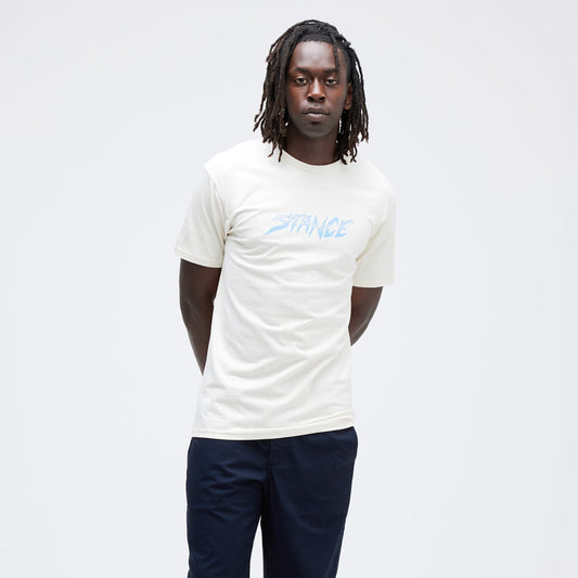 Stance Bolted T-Shirt Vintage White |model