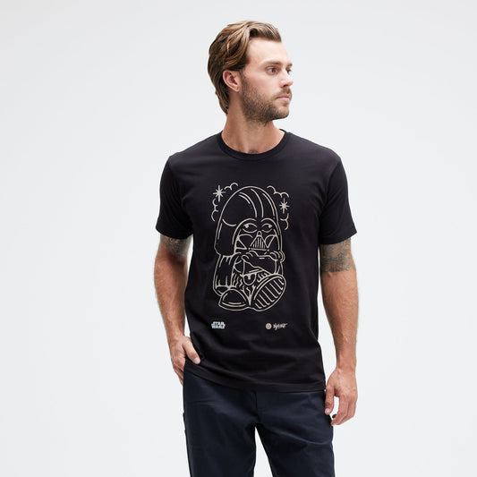 Stance Dj Darth T-Shirt Black |model