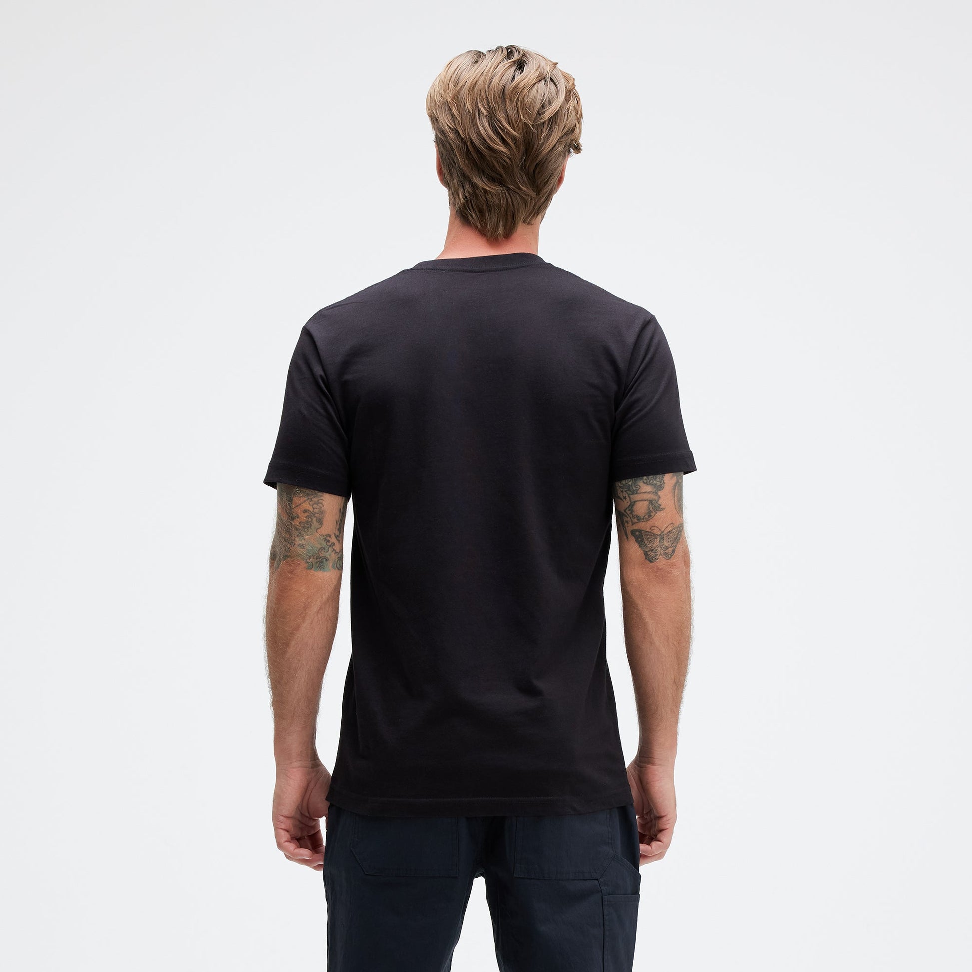 Stance Dj Darth T-Shirt Black |model