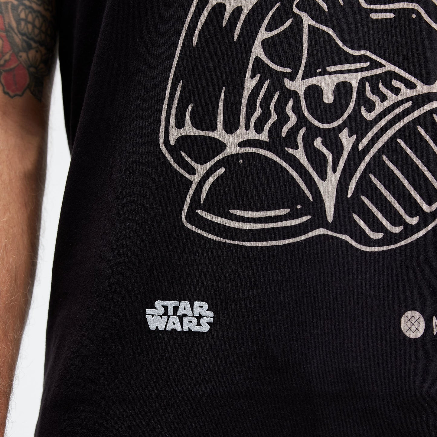 Stance Dj Darth T-Shirt Black |model