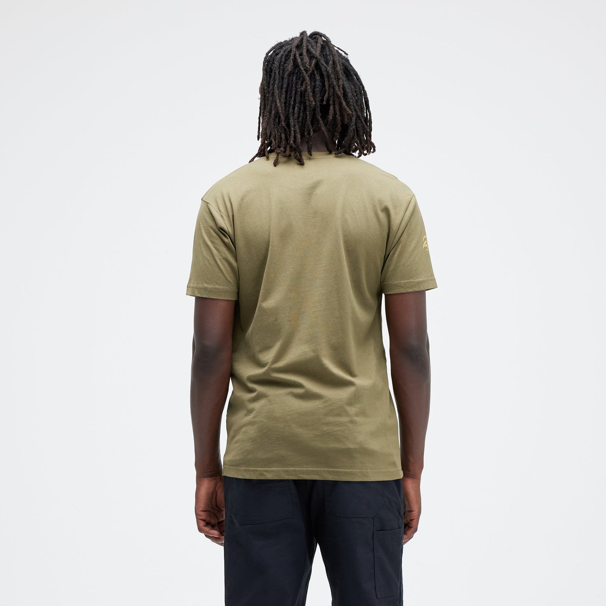 Stance Ishod T-Shirt Military Green |model