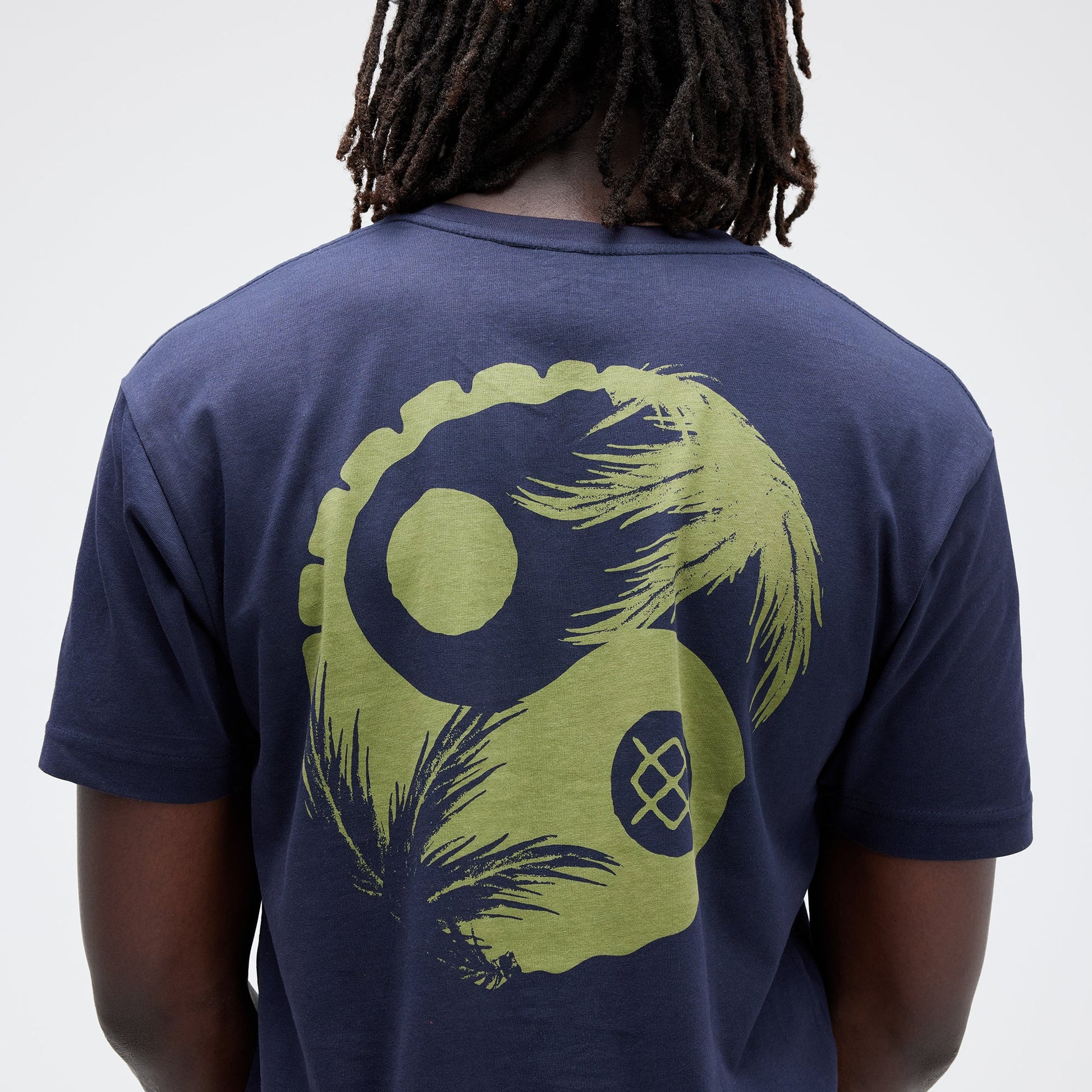 Stance Opposites T-Shirt Navy |model