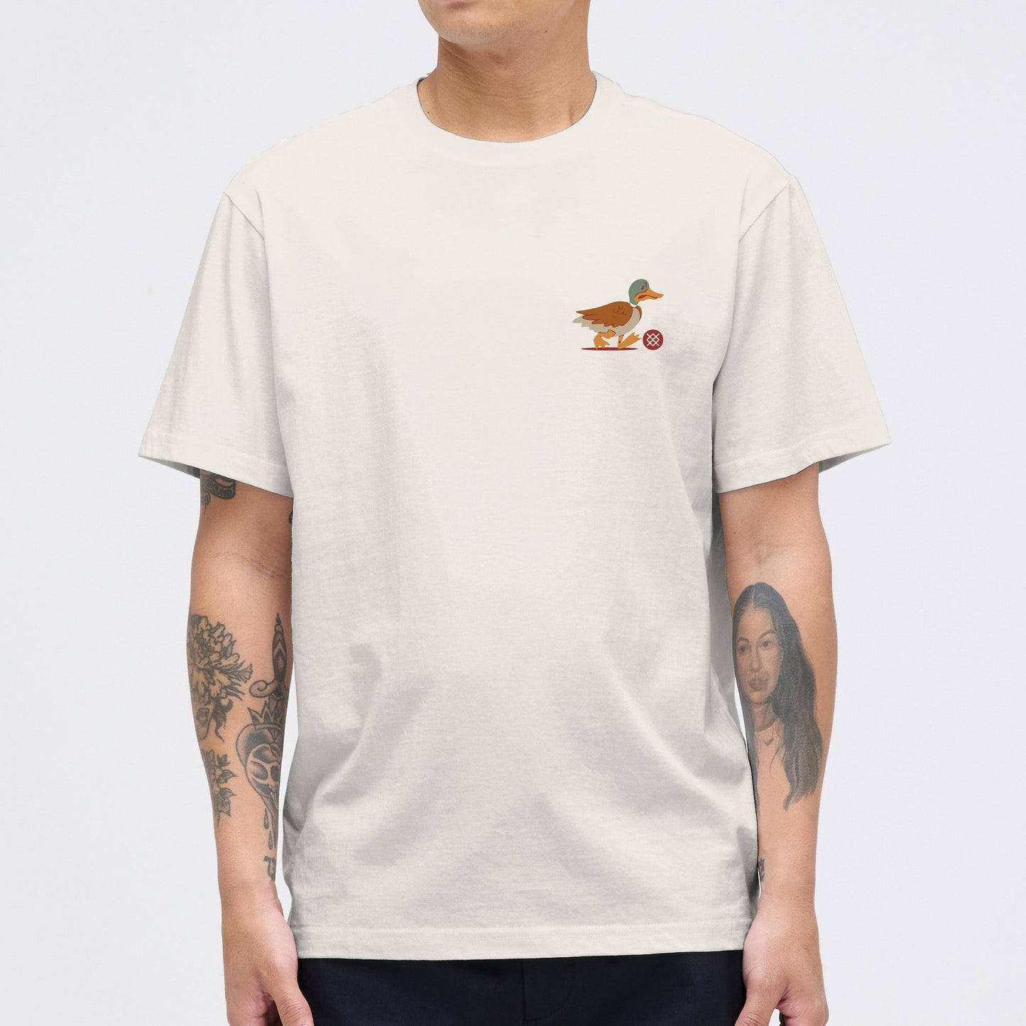 Stance Follow The Leader T Shirt Canvas|model