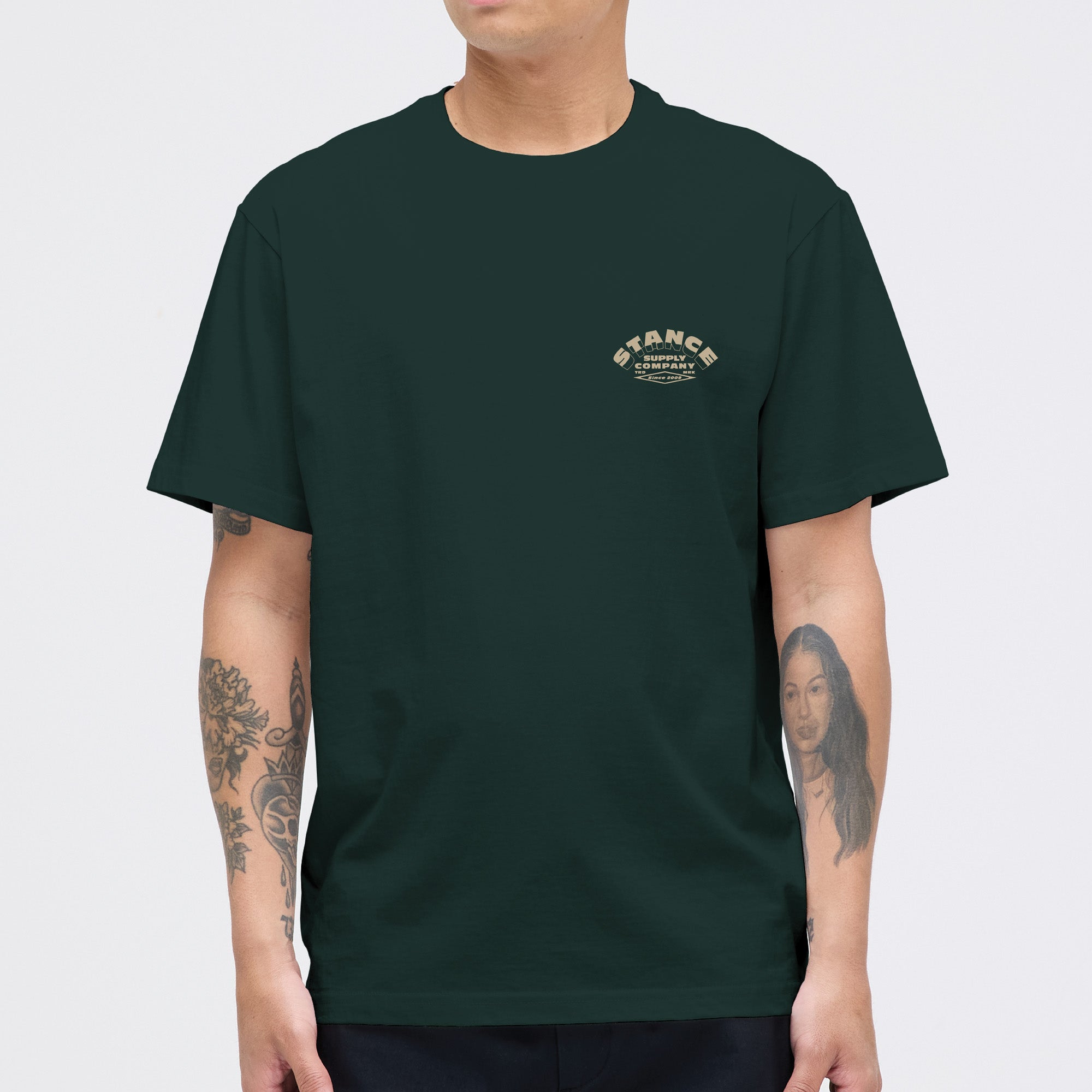 Stance Outfitters T Shirt Pine|model