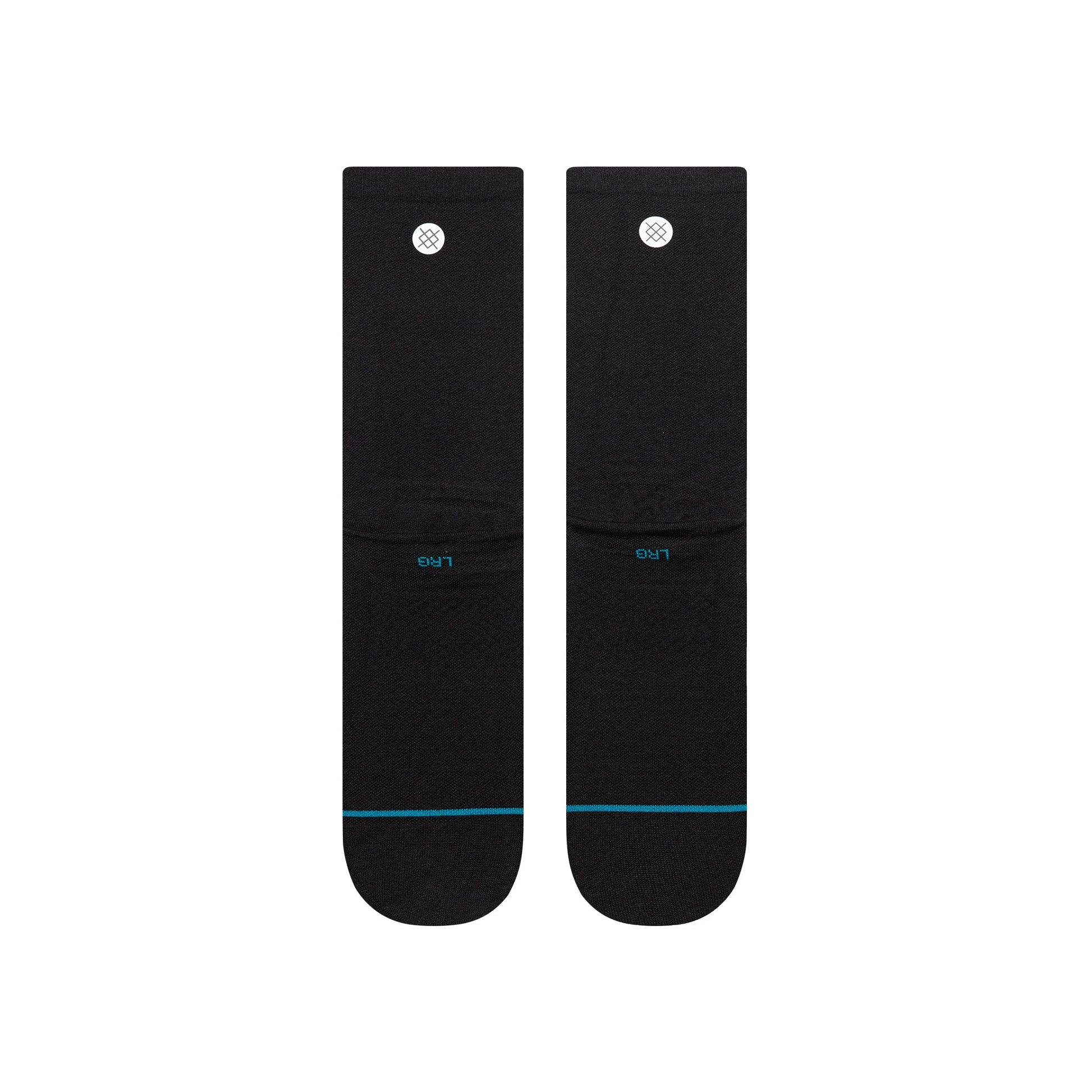 Stance Solid Ultra Light Crew Sock Black