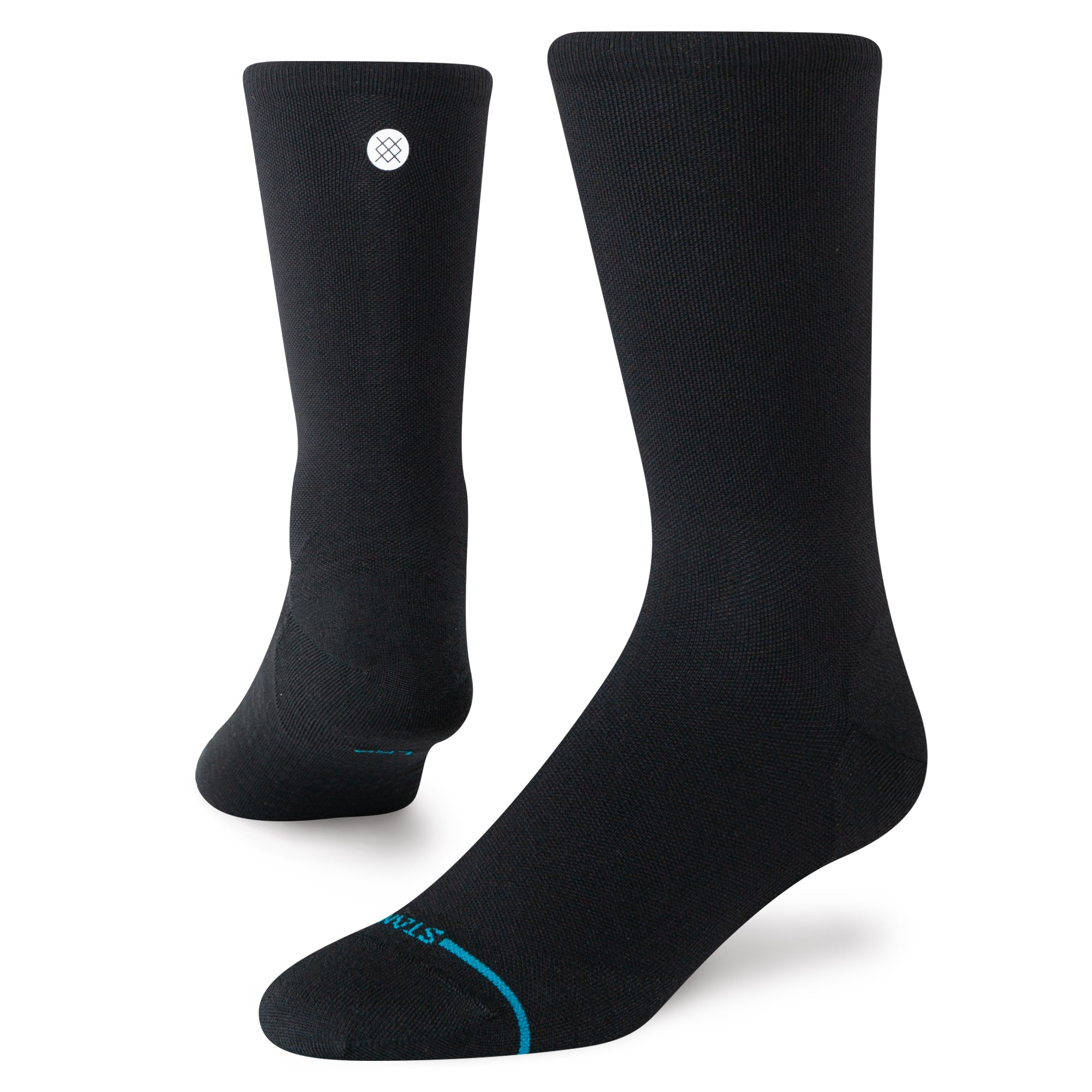 Stance Solid Ultra Light Crew Sock Black