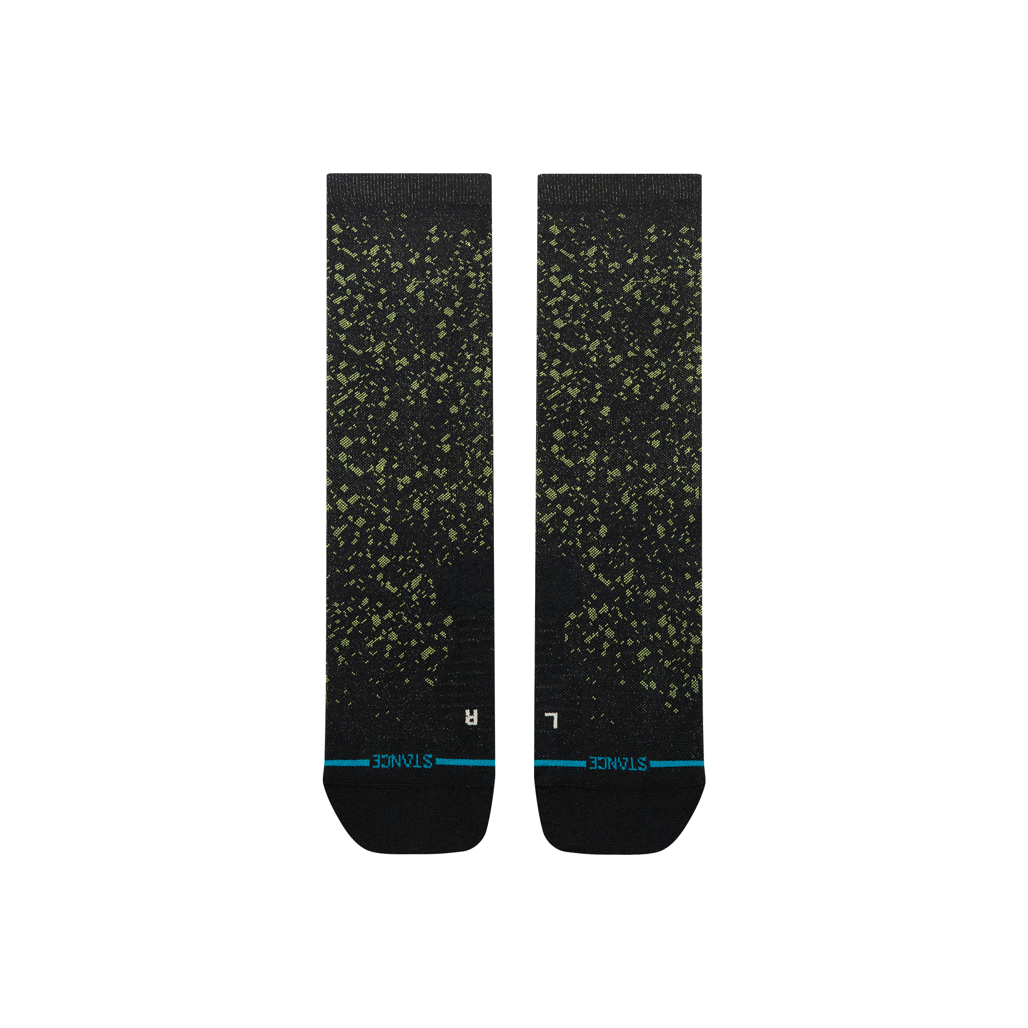 Stance Speckle Ultra Light Crew Sock Black