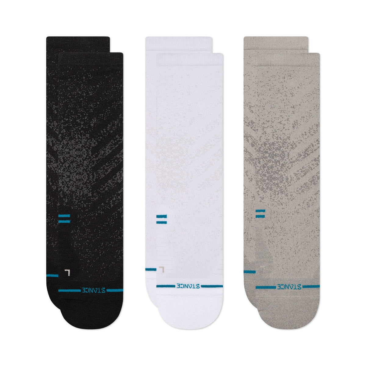RUN LIGHT CREW SOCK 3 PACK