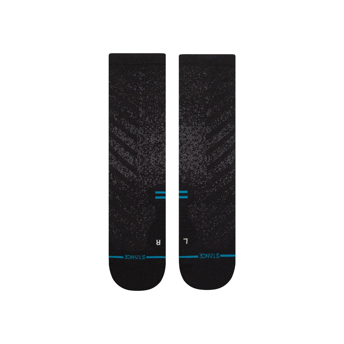 Stance Run Light Crew Sock Black