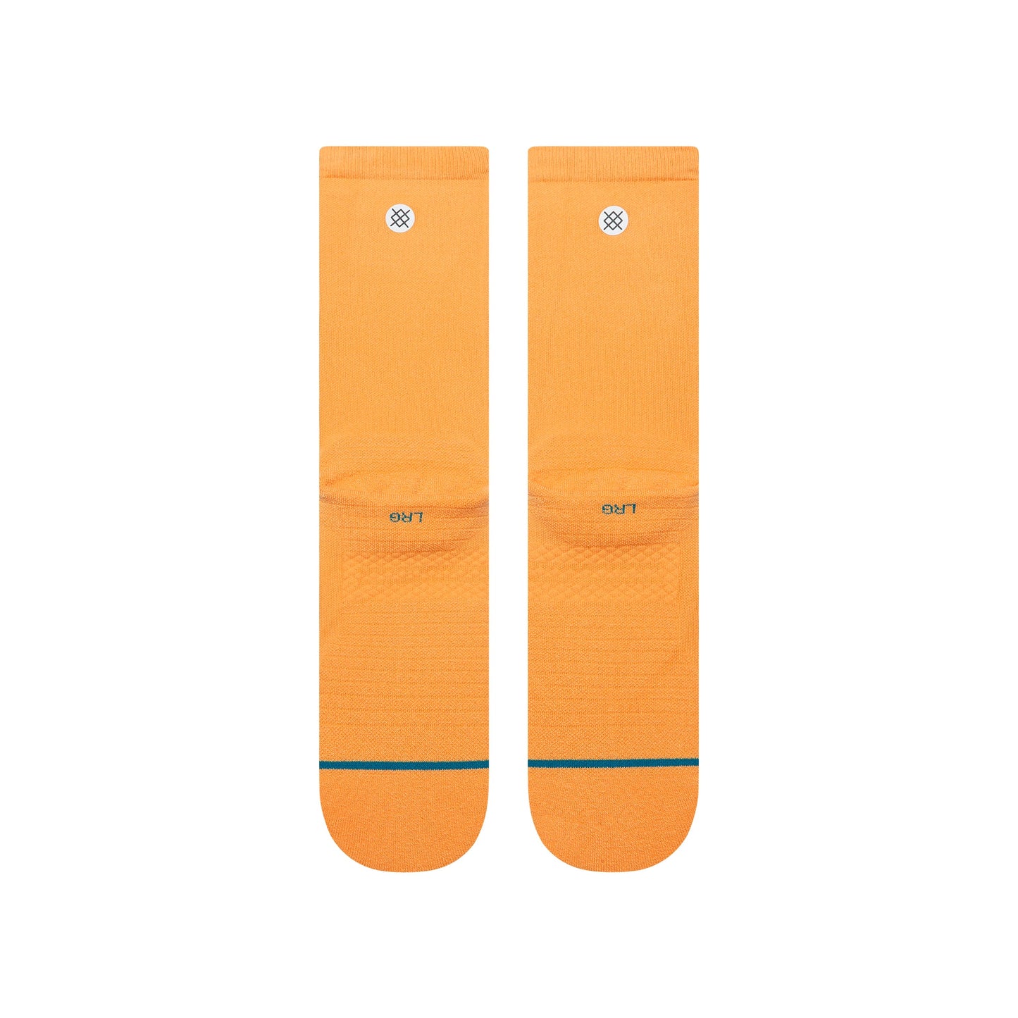 Stance Run Light Crew Sock Mango
