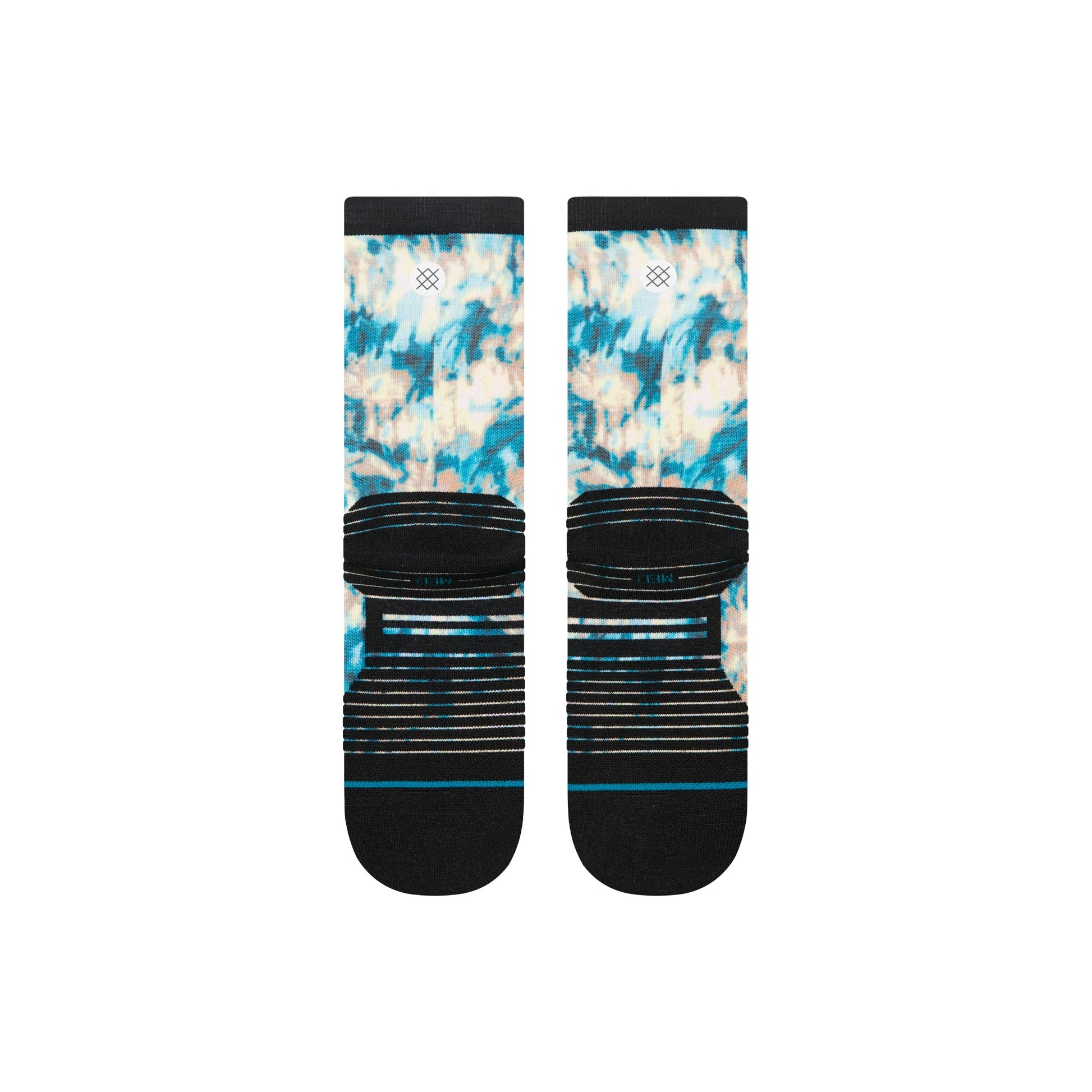 Stance Serengeti Light Crew Sock Teal