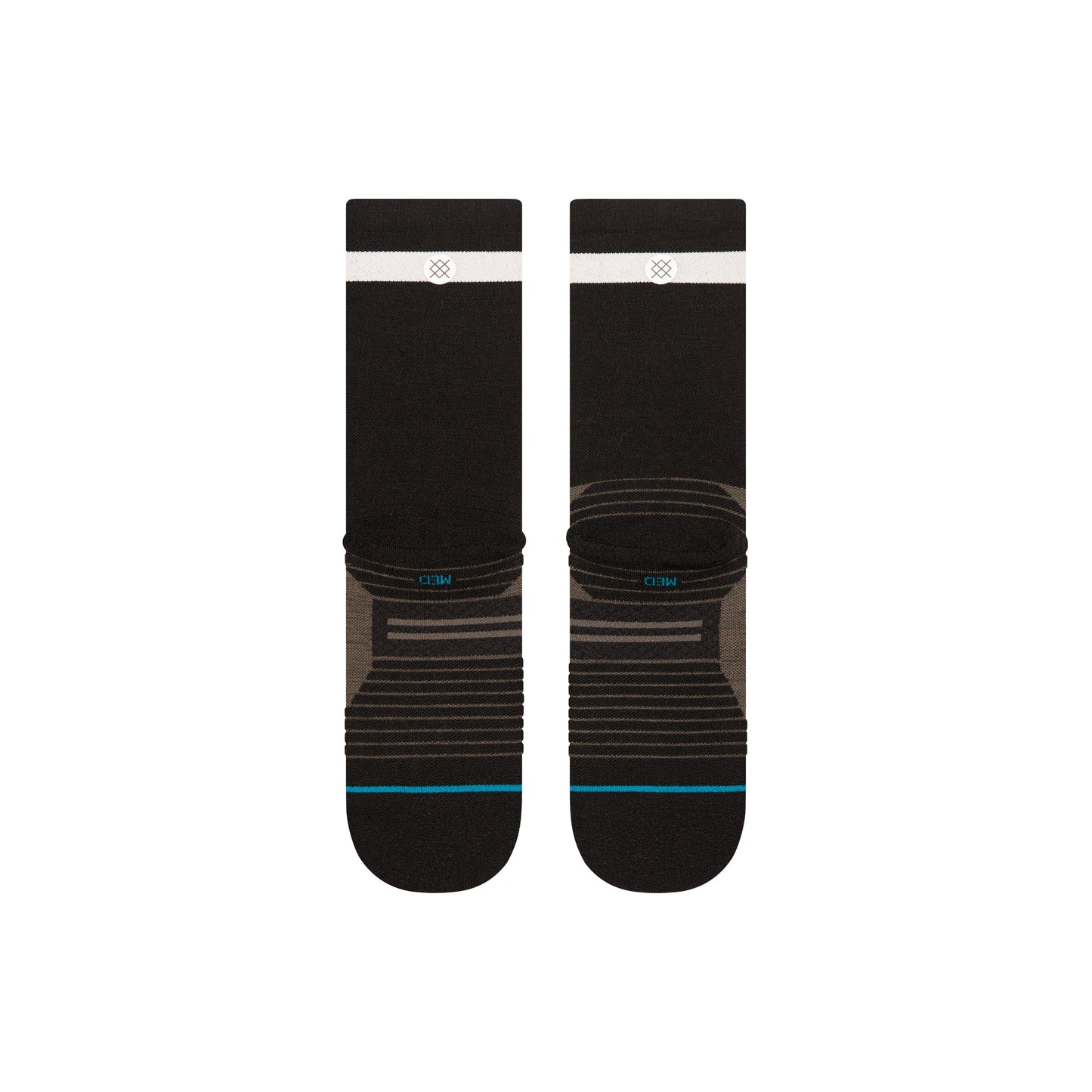 Stance Take Yur Time Light Wool Crew Sock Washed Black