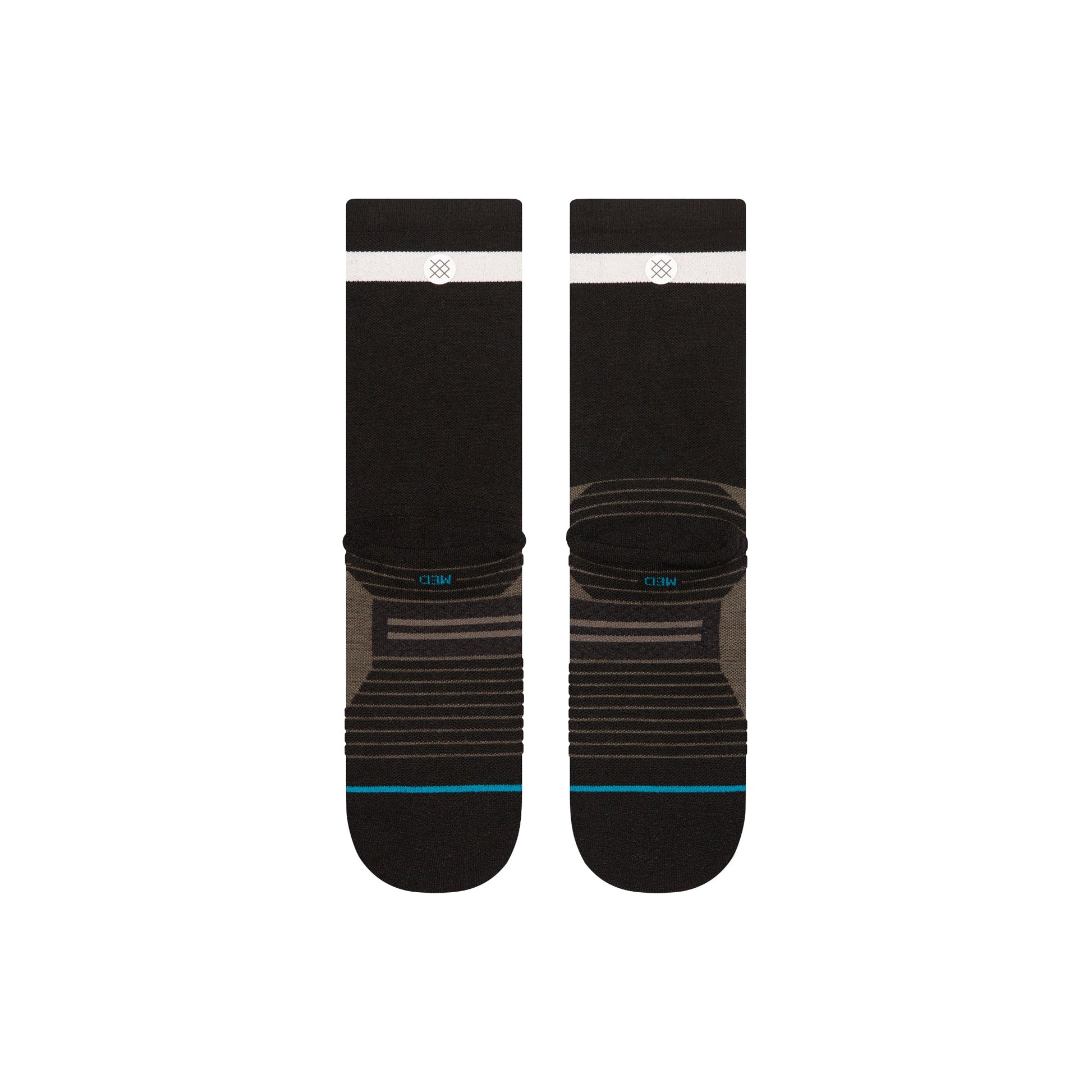 Stance Take Yur Time Light Wool Crew Sock Washed Black