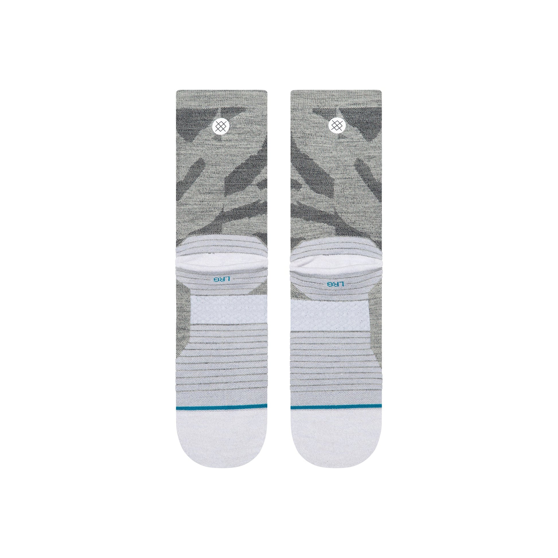 Stance Digi Dash Light Wool Crew Sock White
