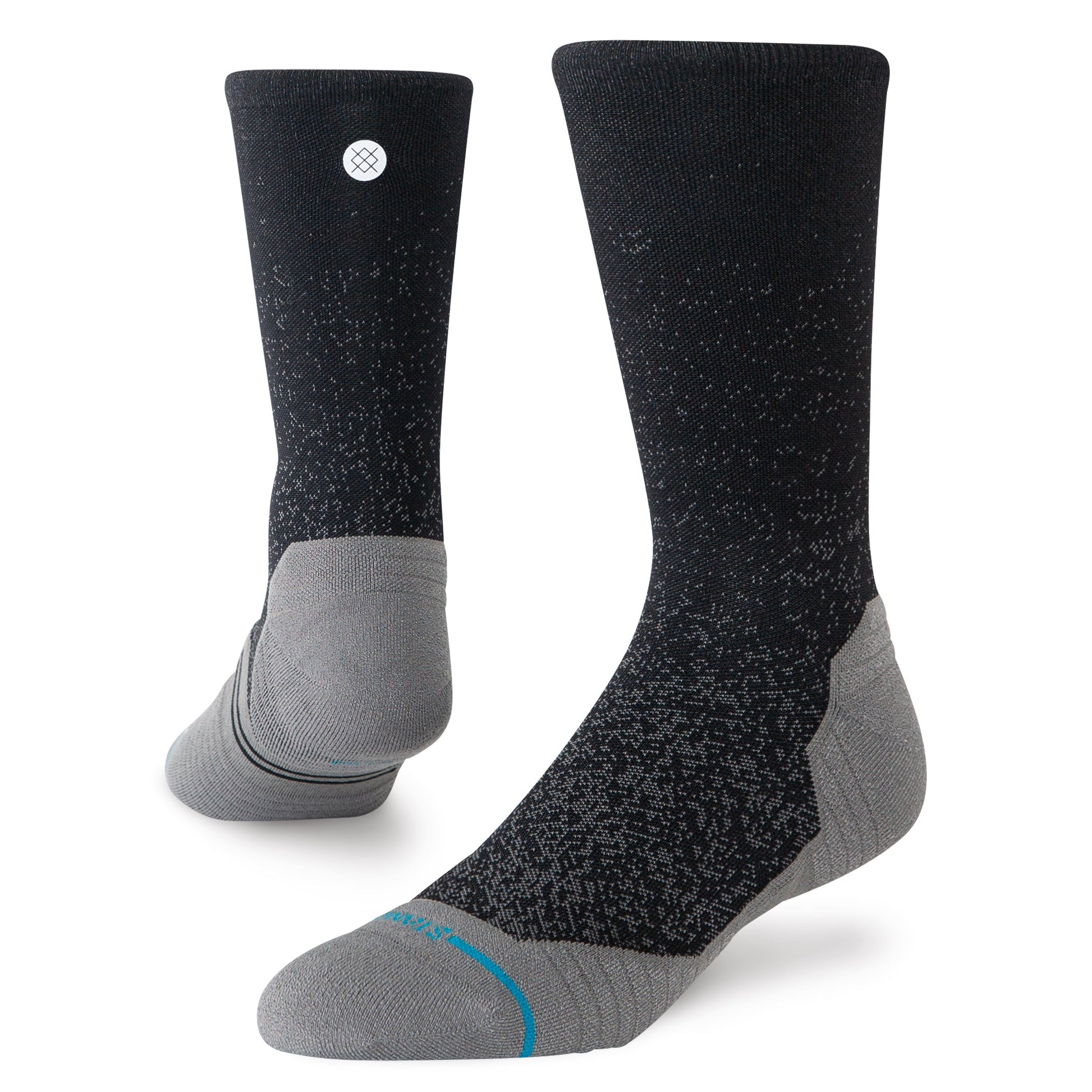 Stance Powder Split Light Crew Sock Black