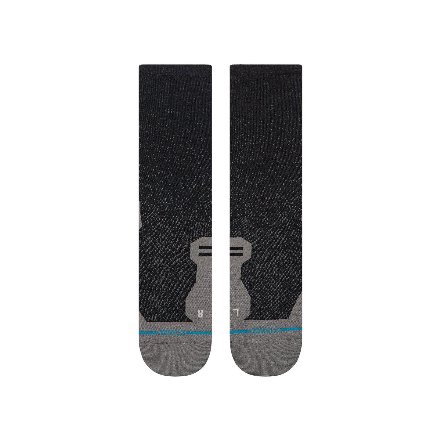 Stance Powder Split Light Crew Sock Black