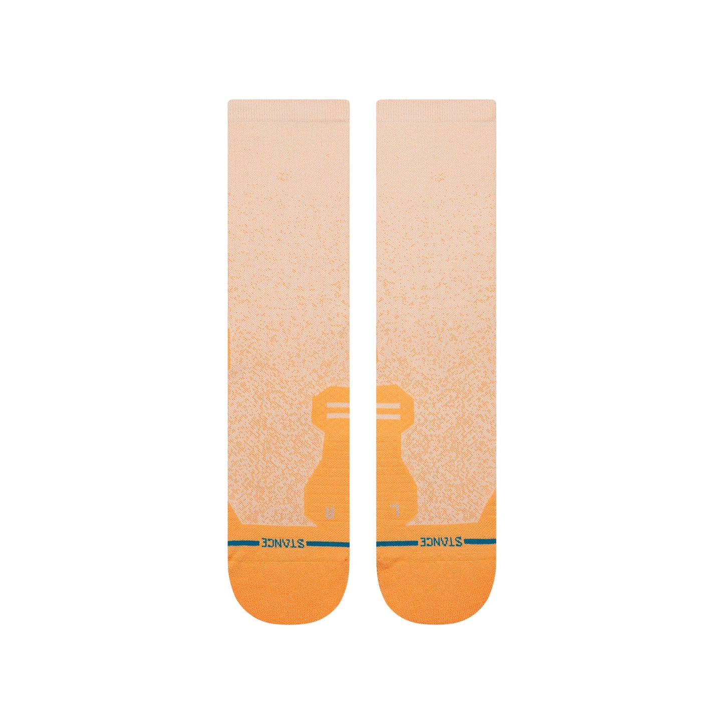 Stance Powder Split Light Crew Sock Mango