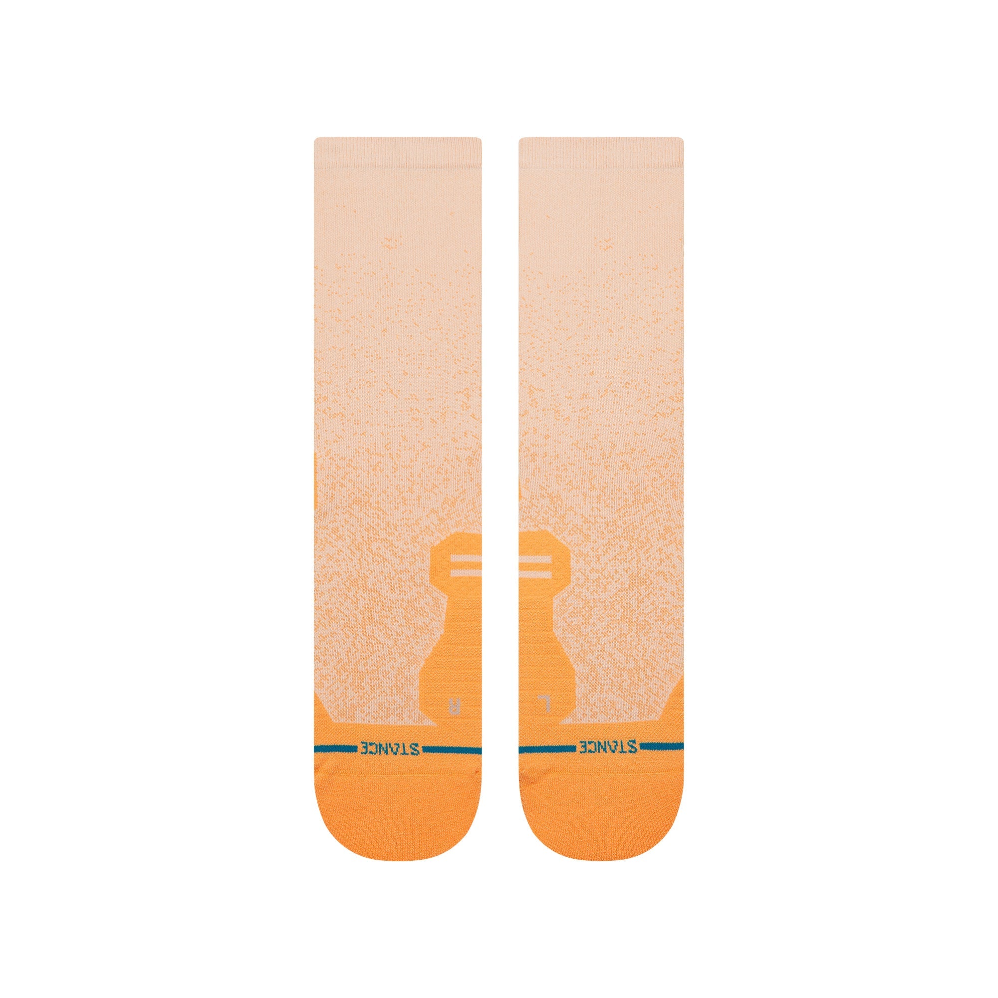 Stance Powder Split Light Crew Sock Mango