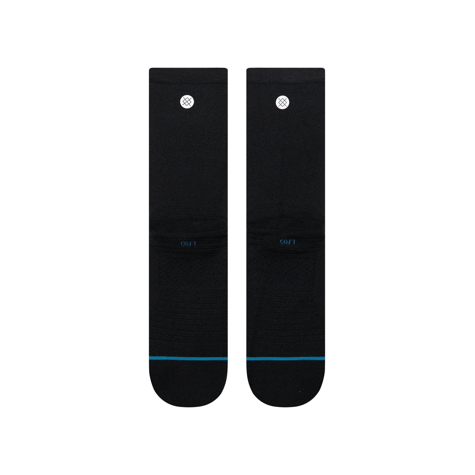 Stance Solid Light Crew Sock Black