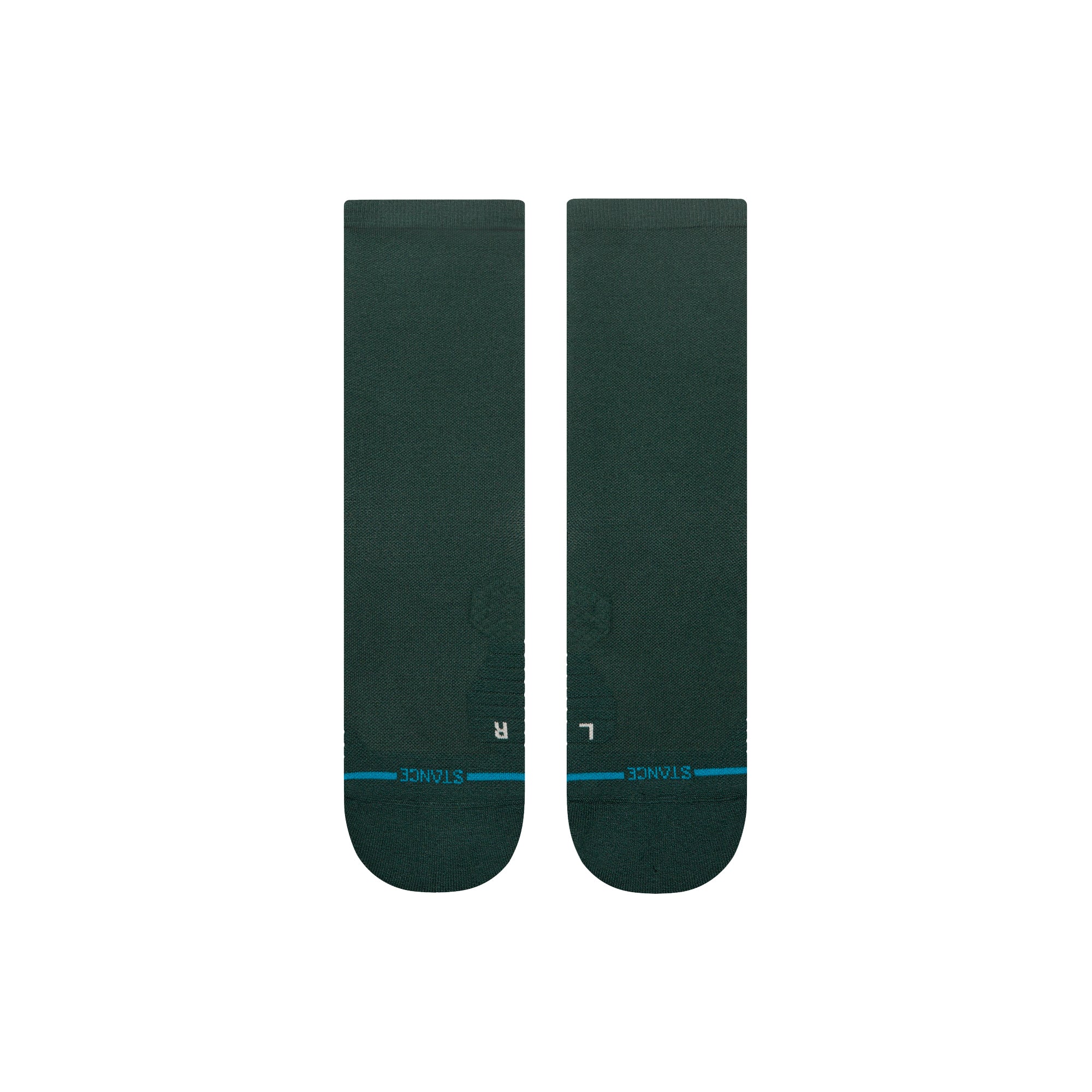 Stance Run Light Crew Sock Pine