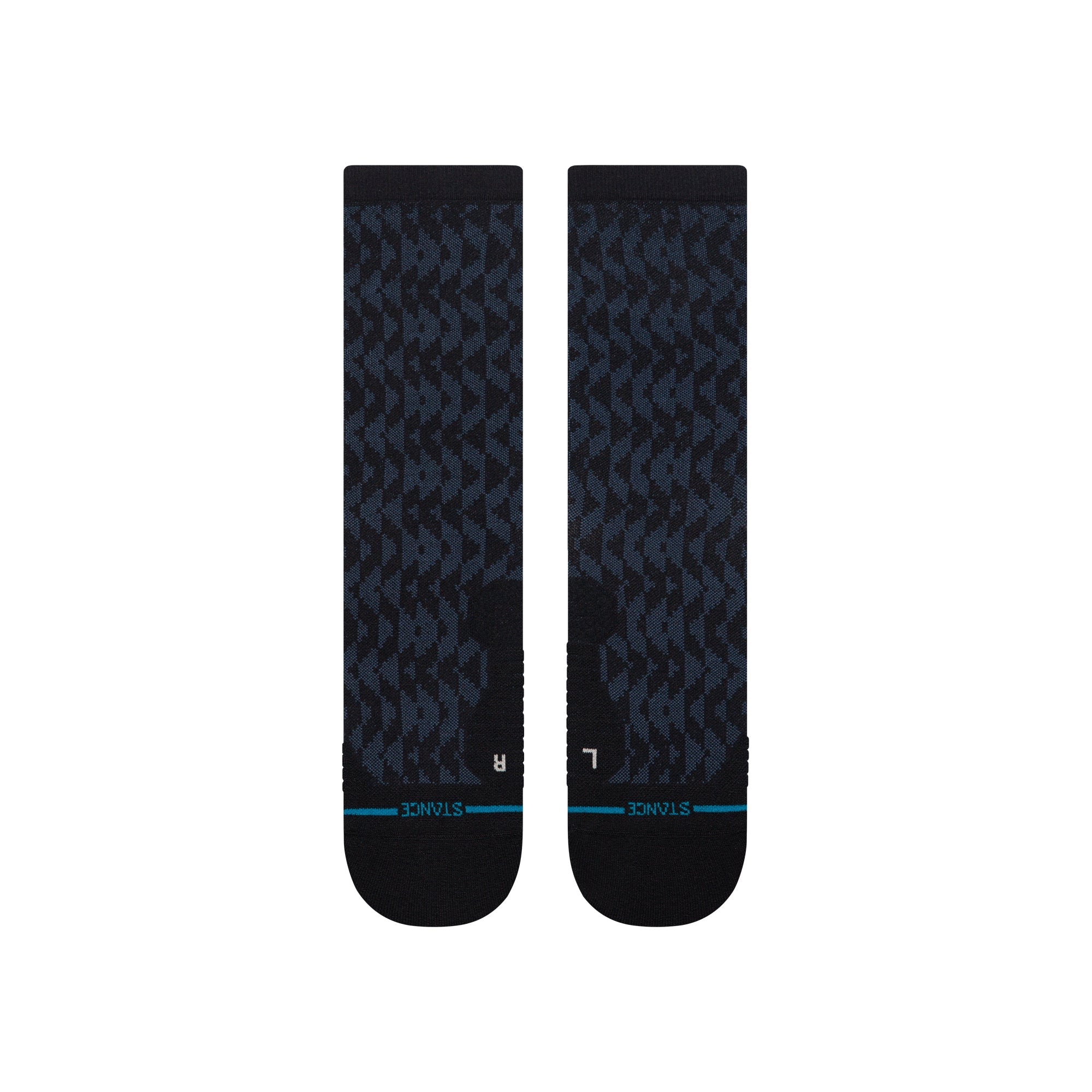 Stance Digzig Light Crew Sock Sea Blue
