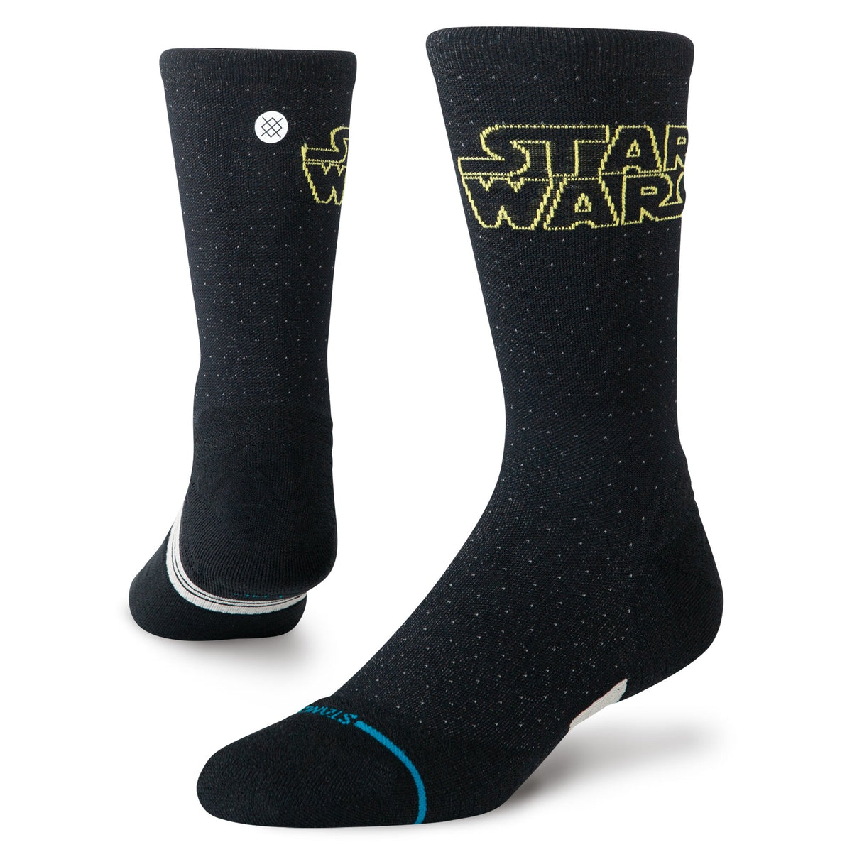 Stance | Star Wars Logo Light Crew Sock Black