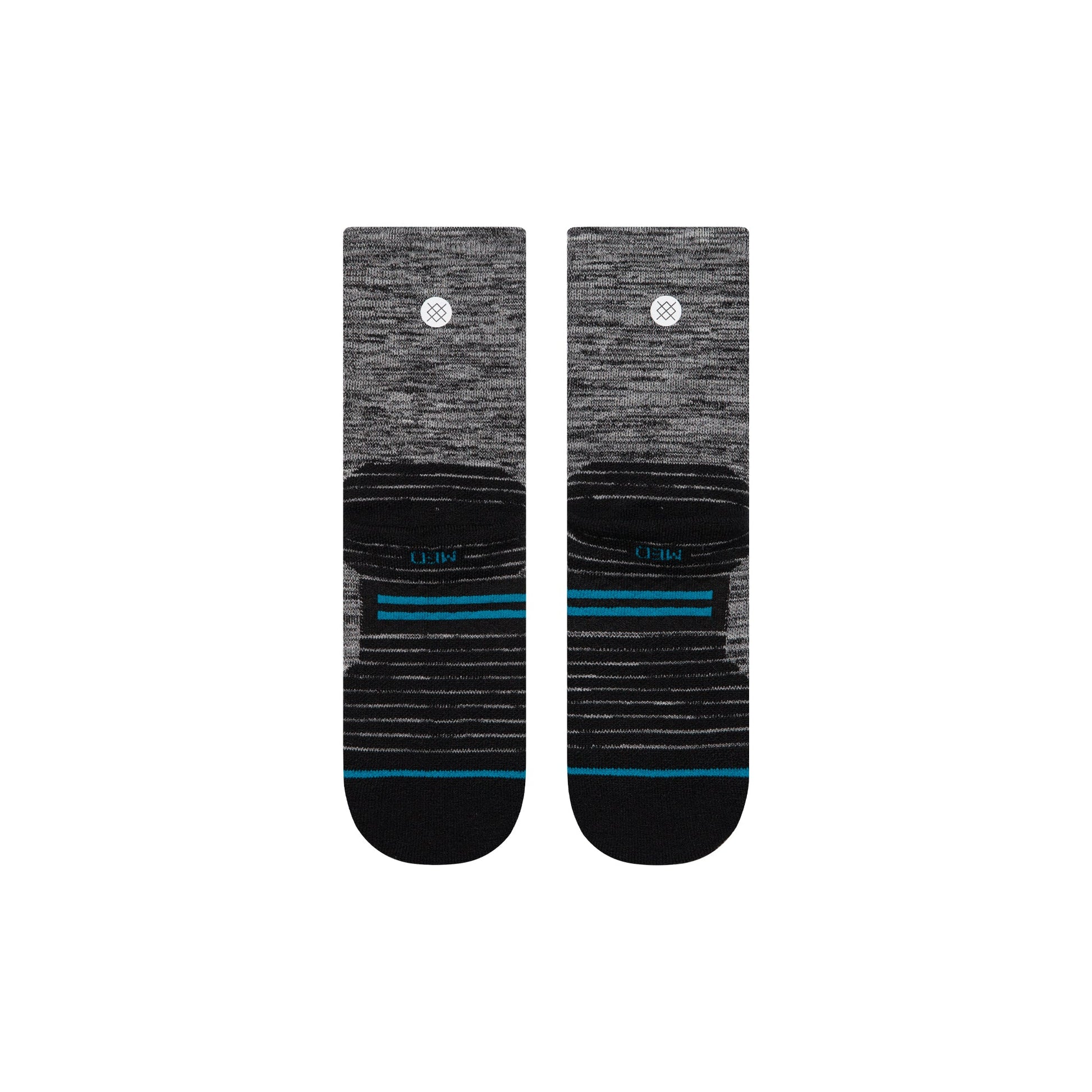 Stance Mid Wool Crew Sock Black