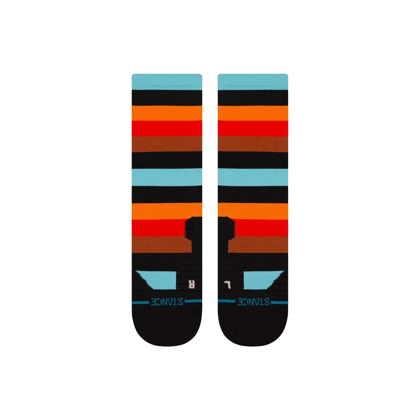 Stance Electric Ave Mid Crew Sock Multi