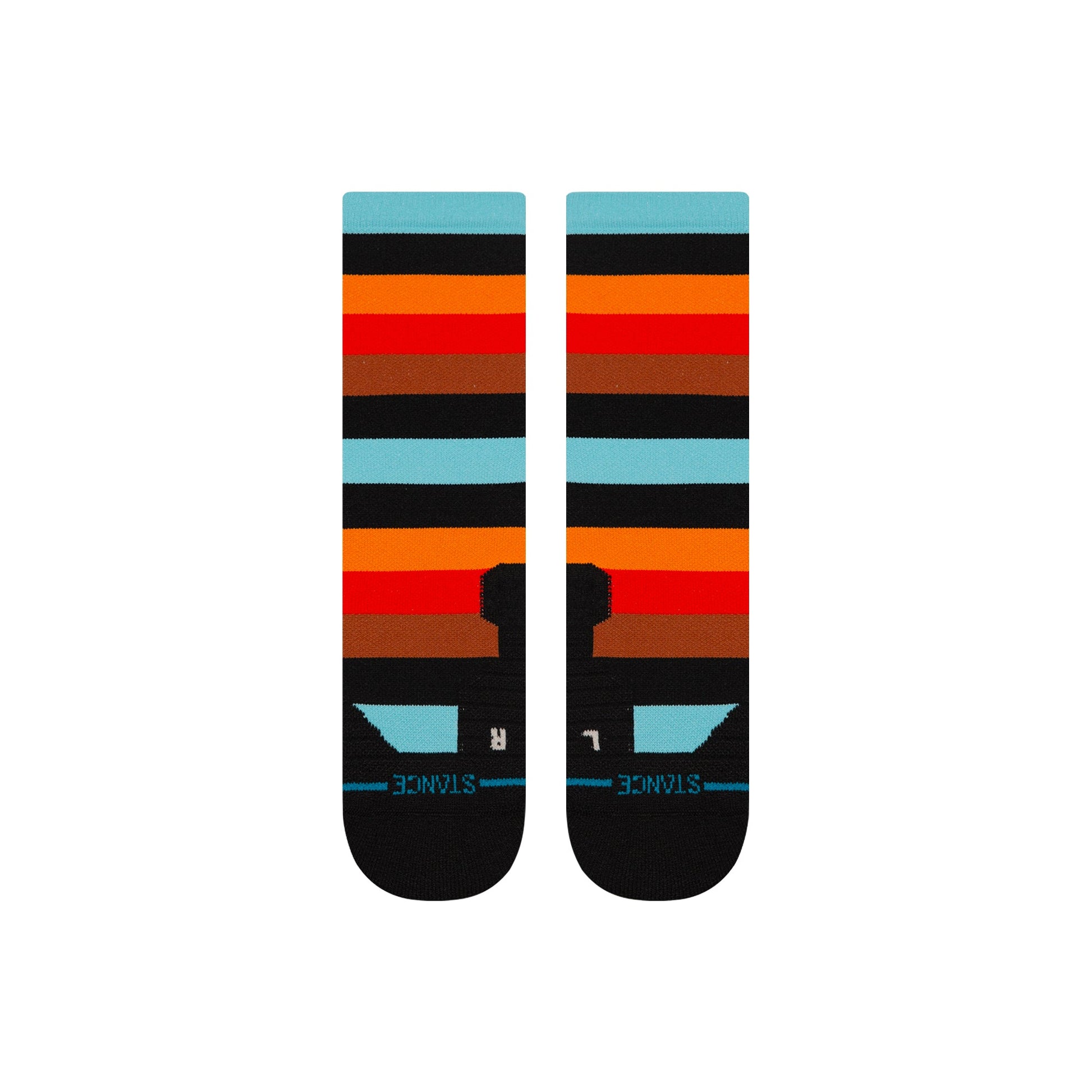 Stance Electric Ave Mid Crew Sock Multi